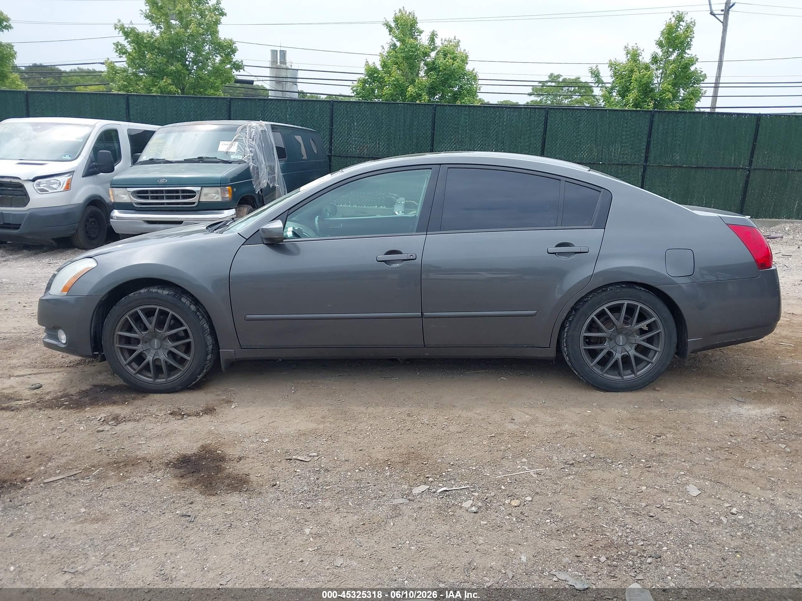 2005 Nissan Maxima 3.5 Sl Серый vin: 1N4BA41EX5C829600