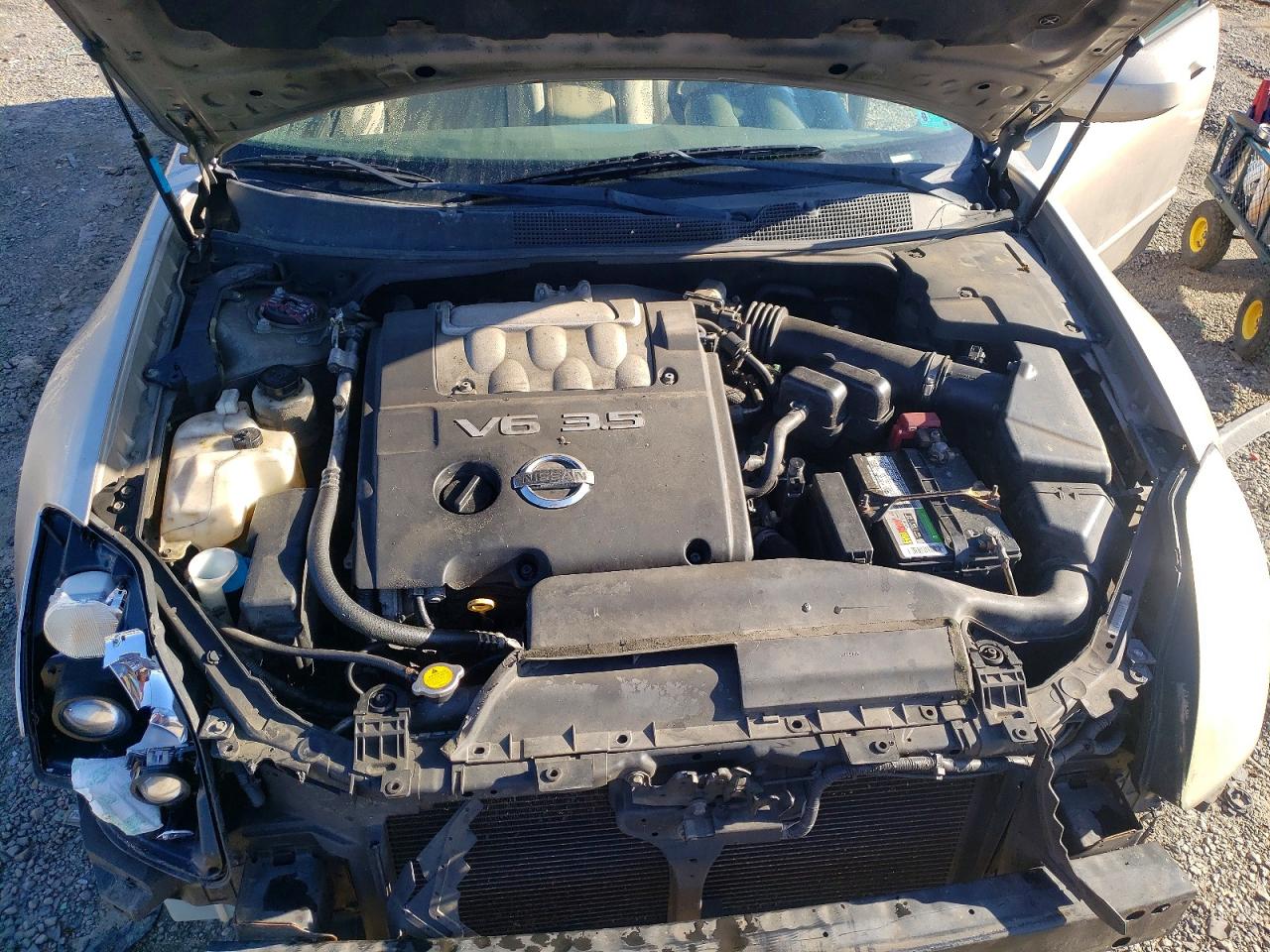2005 Nissan Maxima 3.5 Se Silver vin: 1N4BA41EX5C830603