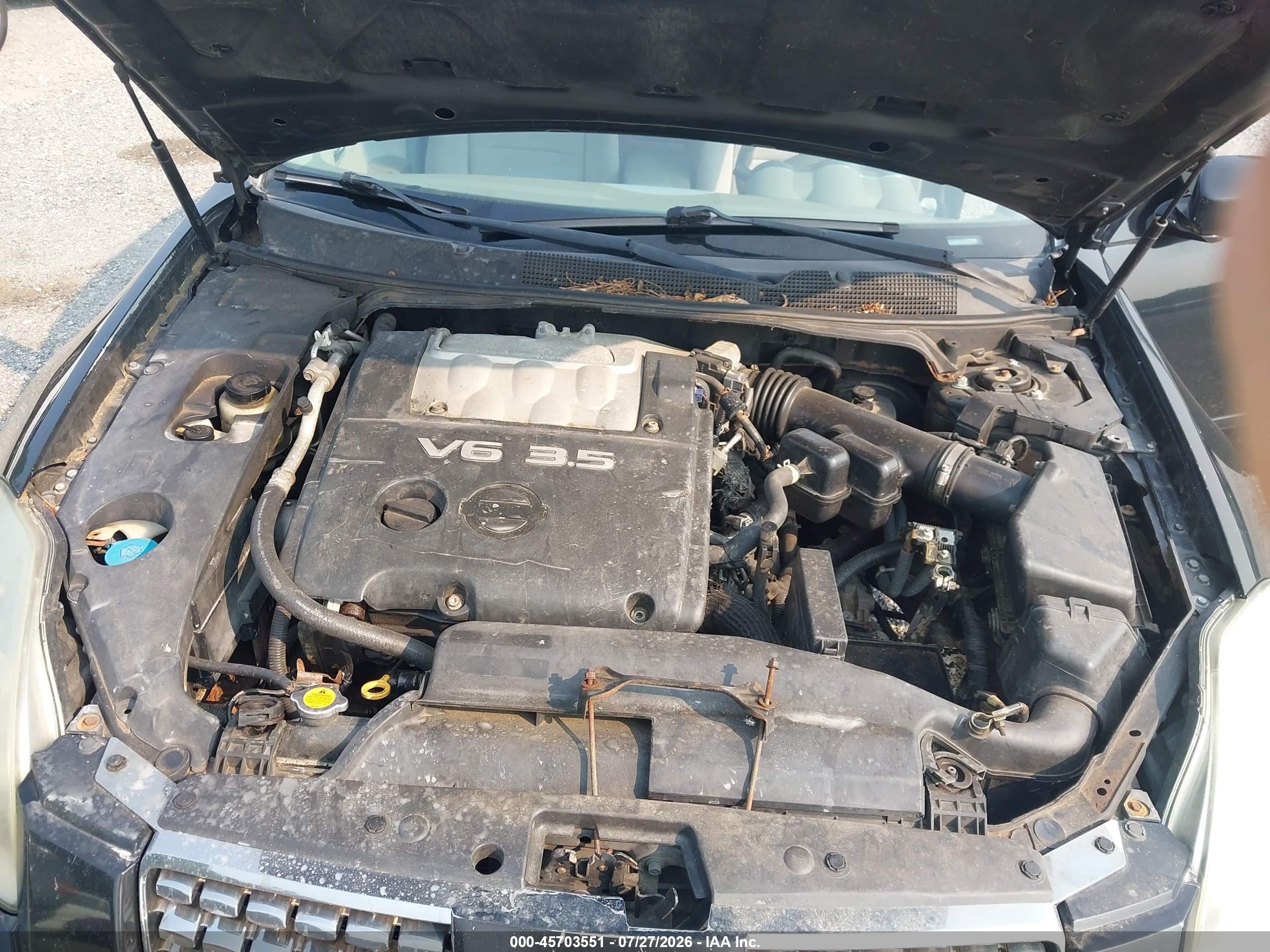 2006 Nissan Maxima 3.5 Se Черный vin: 1N4BA41EX6C826486