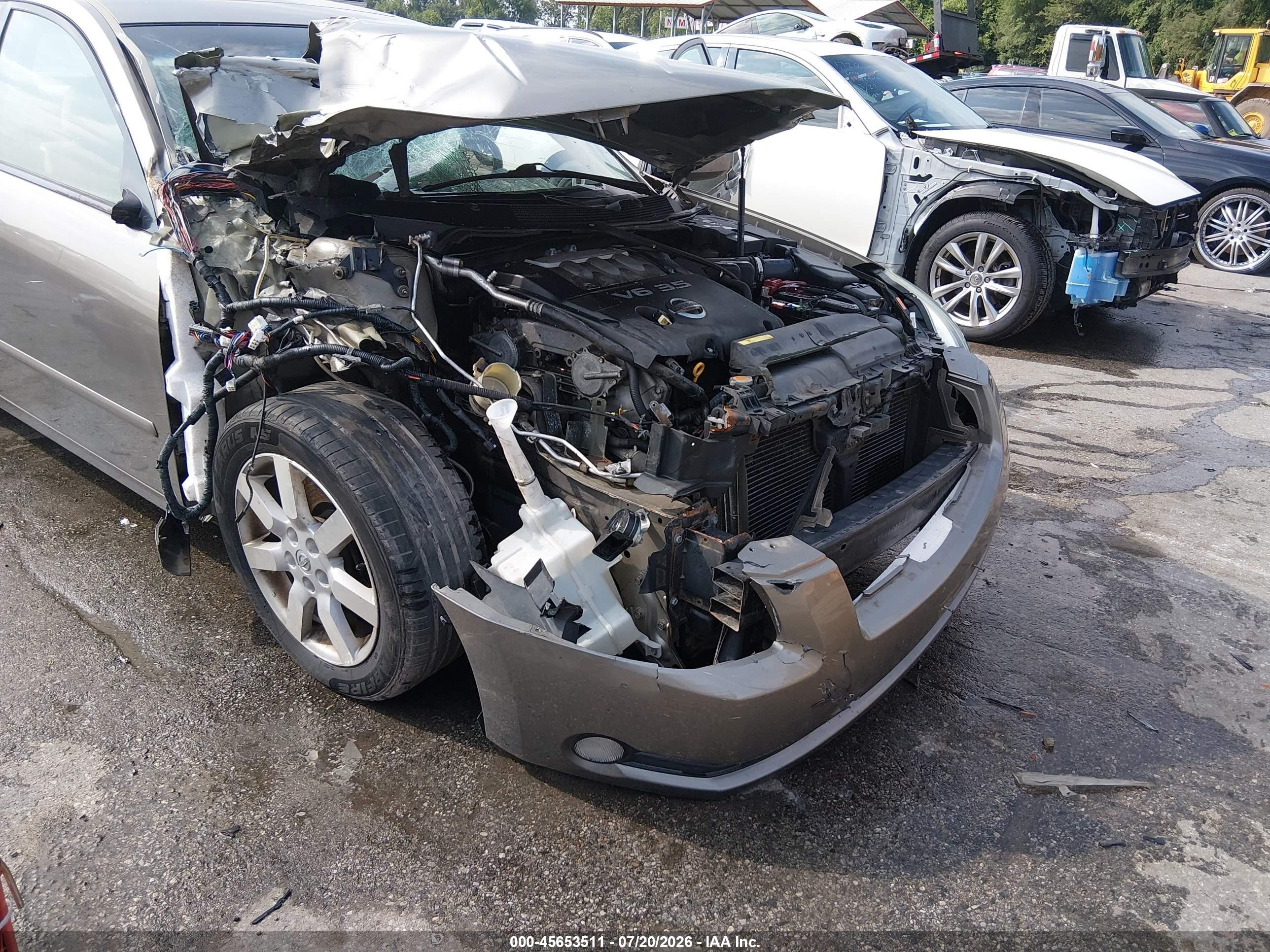 2006 Nissan Maxima 3.5 Sl Gold vin: 1N4BA41EX6C833809