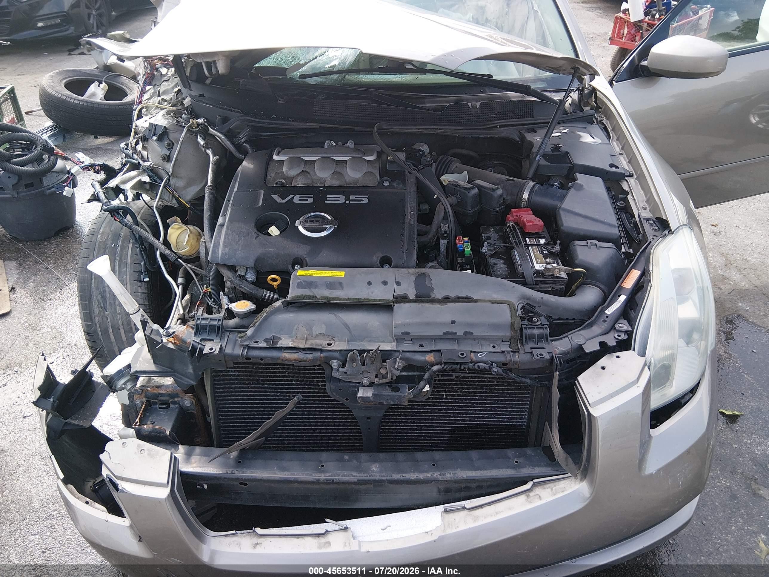 2006 Nissan Maxima 3.5 Sl Gold vin: 1N4BA41EX6C833809