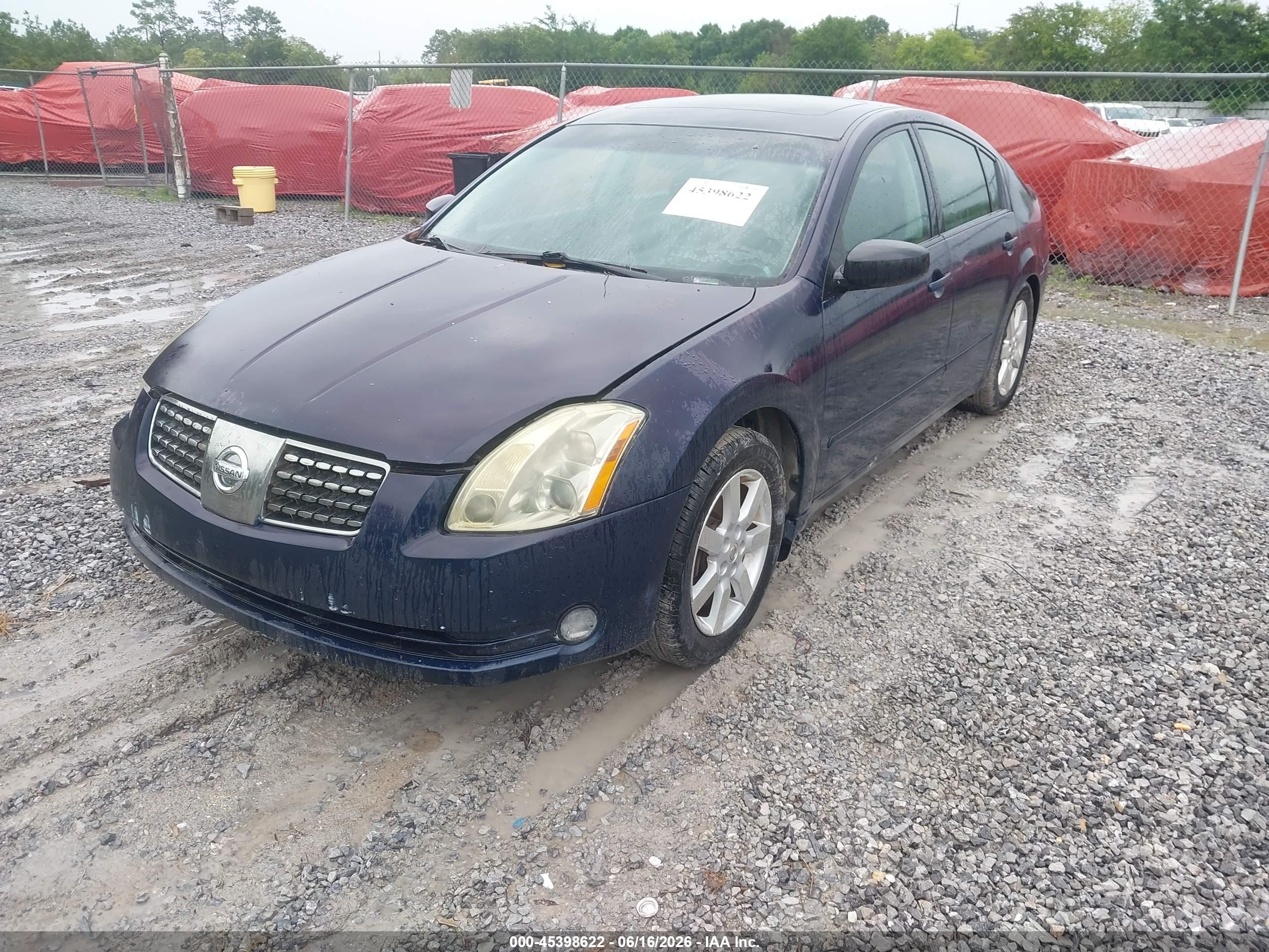 2006 Nissan Maxima 3.5 Sl Blue vin: 1N4BA41EX6C839626