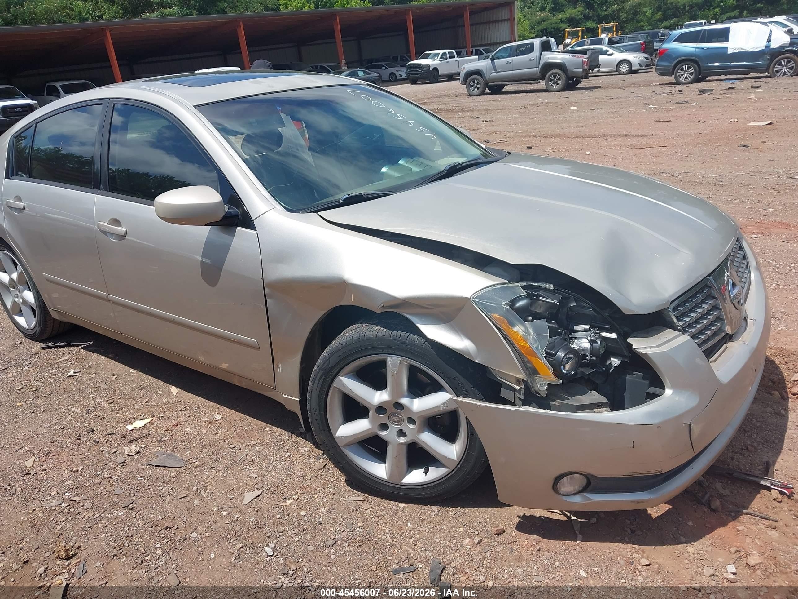 2006 Nissan Maxima 3.5 Sl Silver vin: 1N4BA41EX6C841019