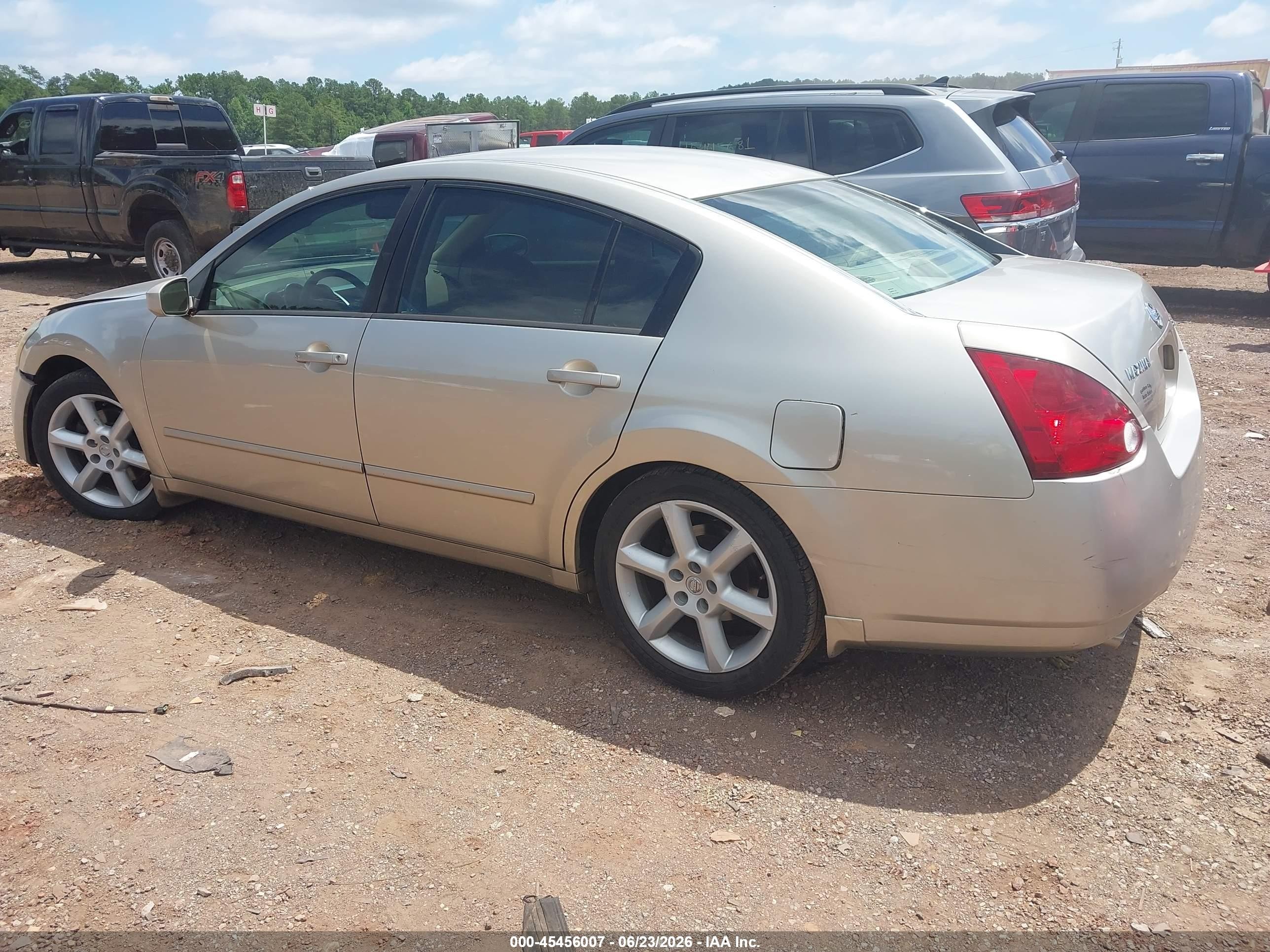 2006 Nissan Maxima 3.5 Sl Silver vin: 1N4BA41EX6C841019