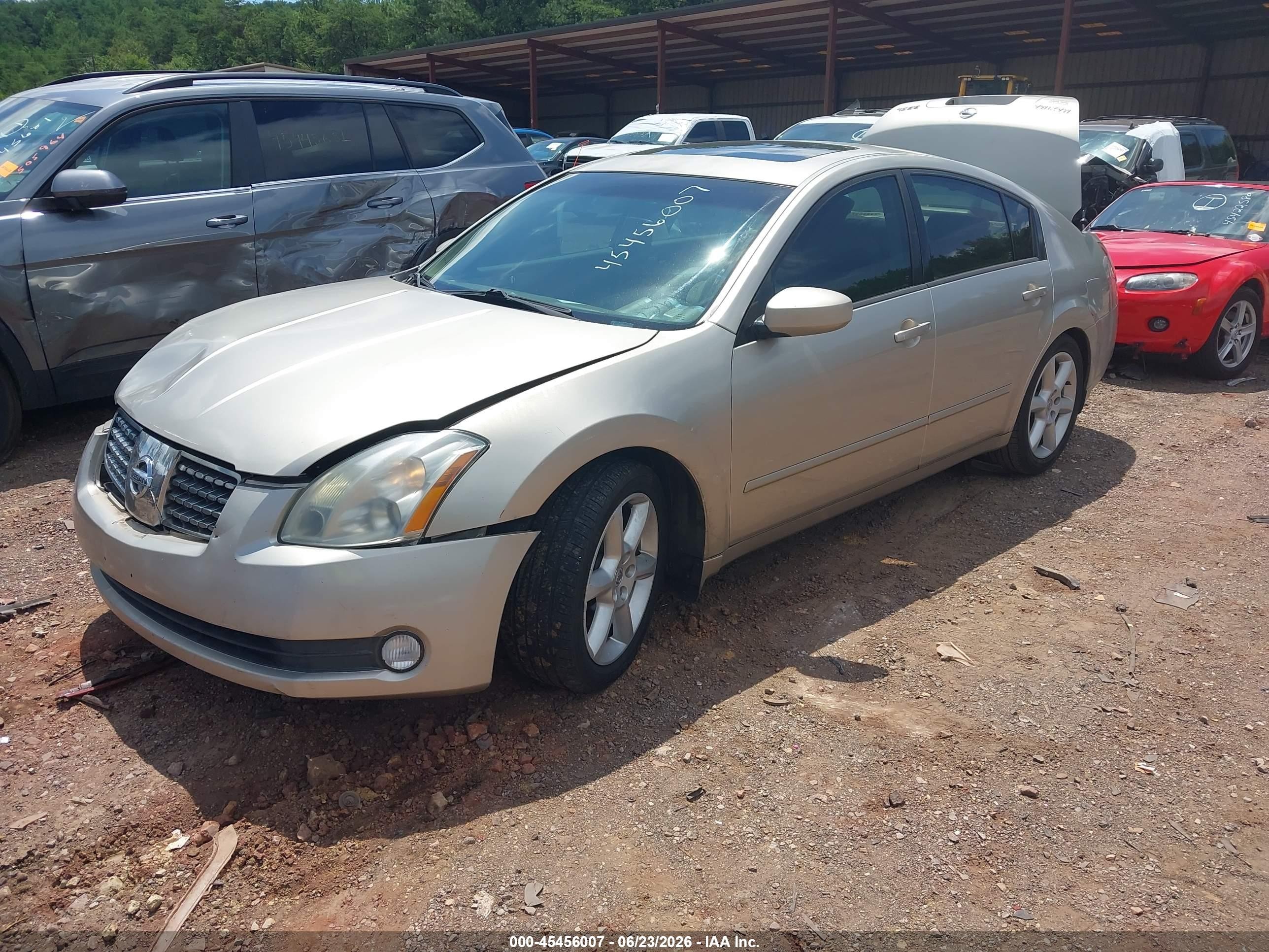 2006 Nissan Maxima 3.5 Sl Silver vin: 1N4BA41EX6C841019