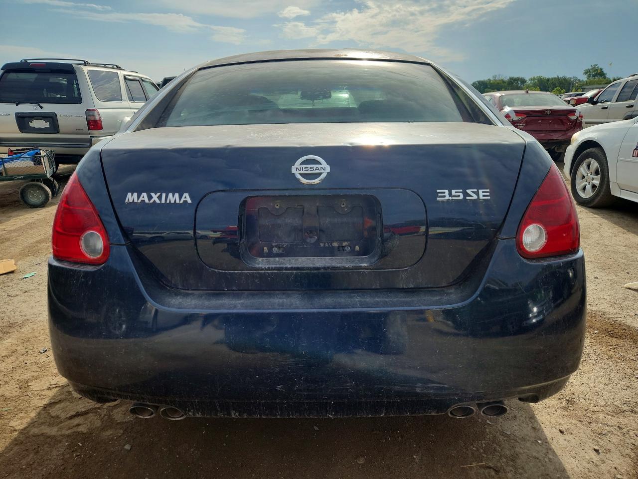 2006 Nissan Maxima 3.5 Se Blue vin: 1N4BA41EX6C849685