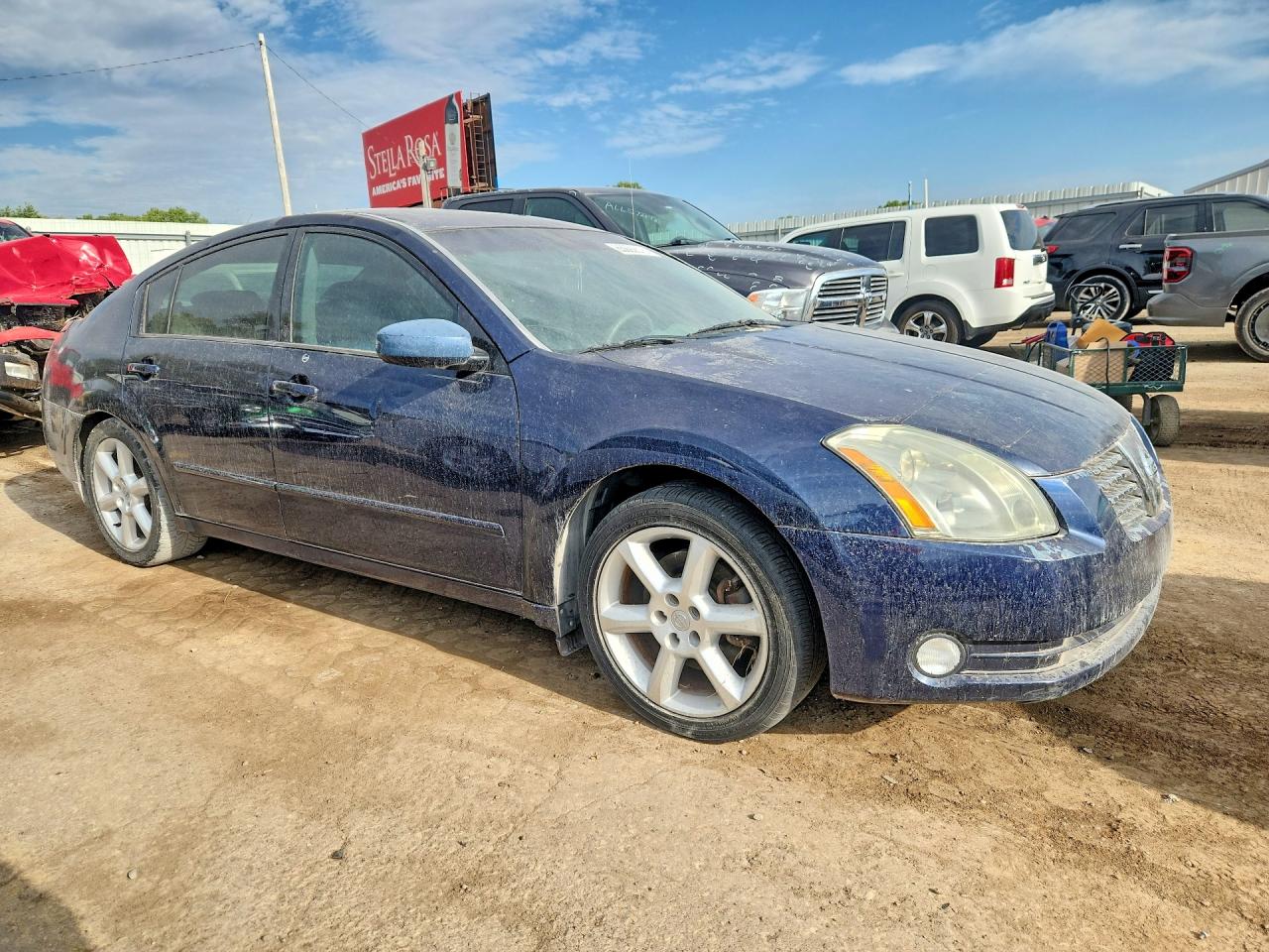 2006 Nissan Maxima 3.5 Se Blue vin: 1N4BA41EX6C849685