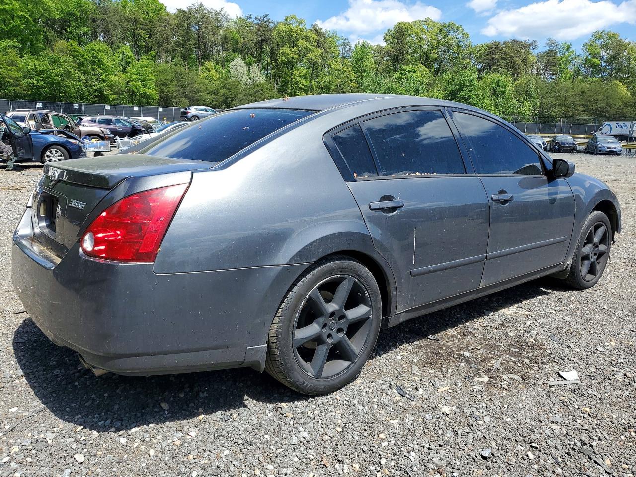 2006 Nissan Maxima 3.5 Se Gray vin: 1N4BA41EX6C852909