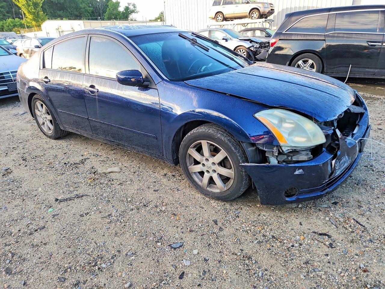 2006 Nissan Maxima 3.5 Se Blue vin: 1N4BA41EX6C863876