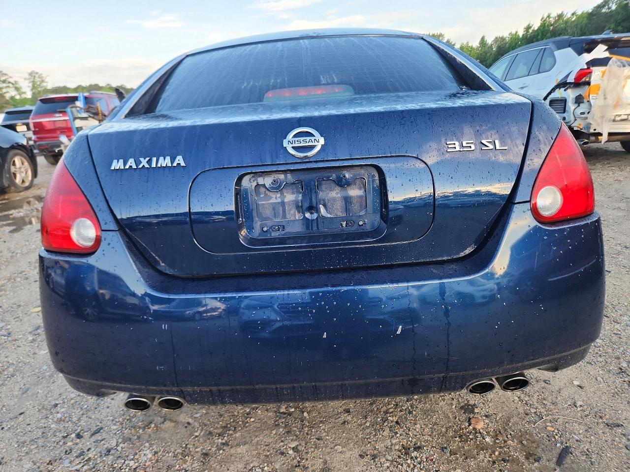 2006 Nissan Maxima 3.5 Se Blue vin: 1N4BA41EX6C863876