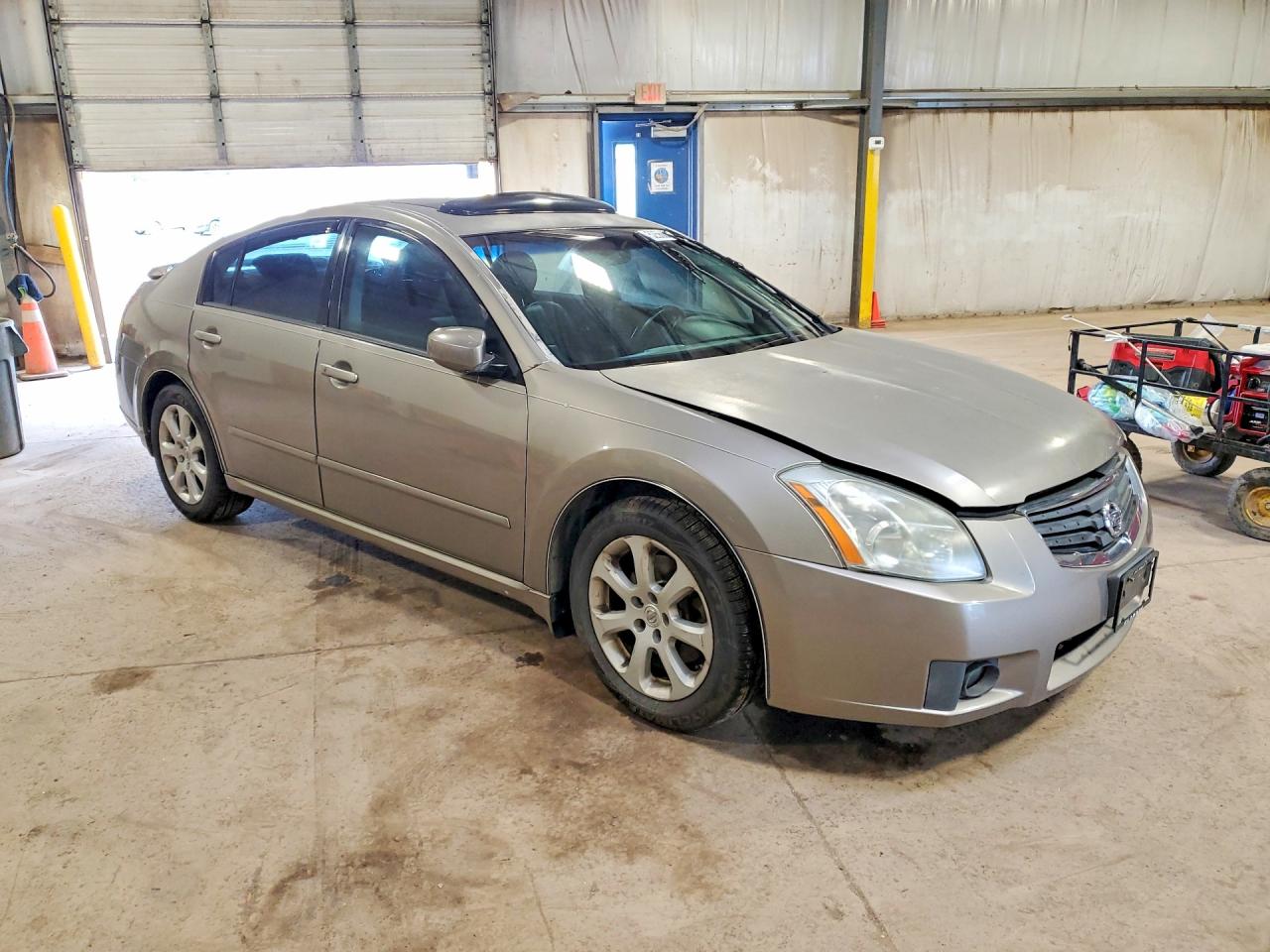 2007 Nissan Maxima 3.5 Se Gray vin: 1N4BA41EX7C805641