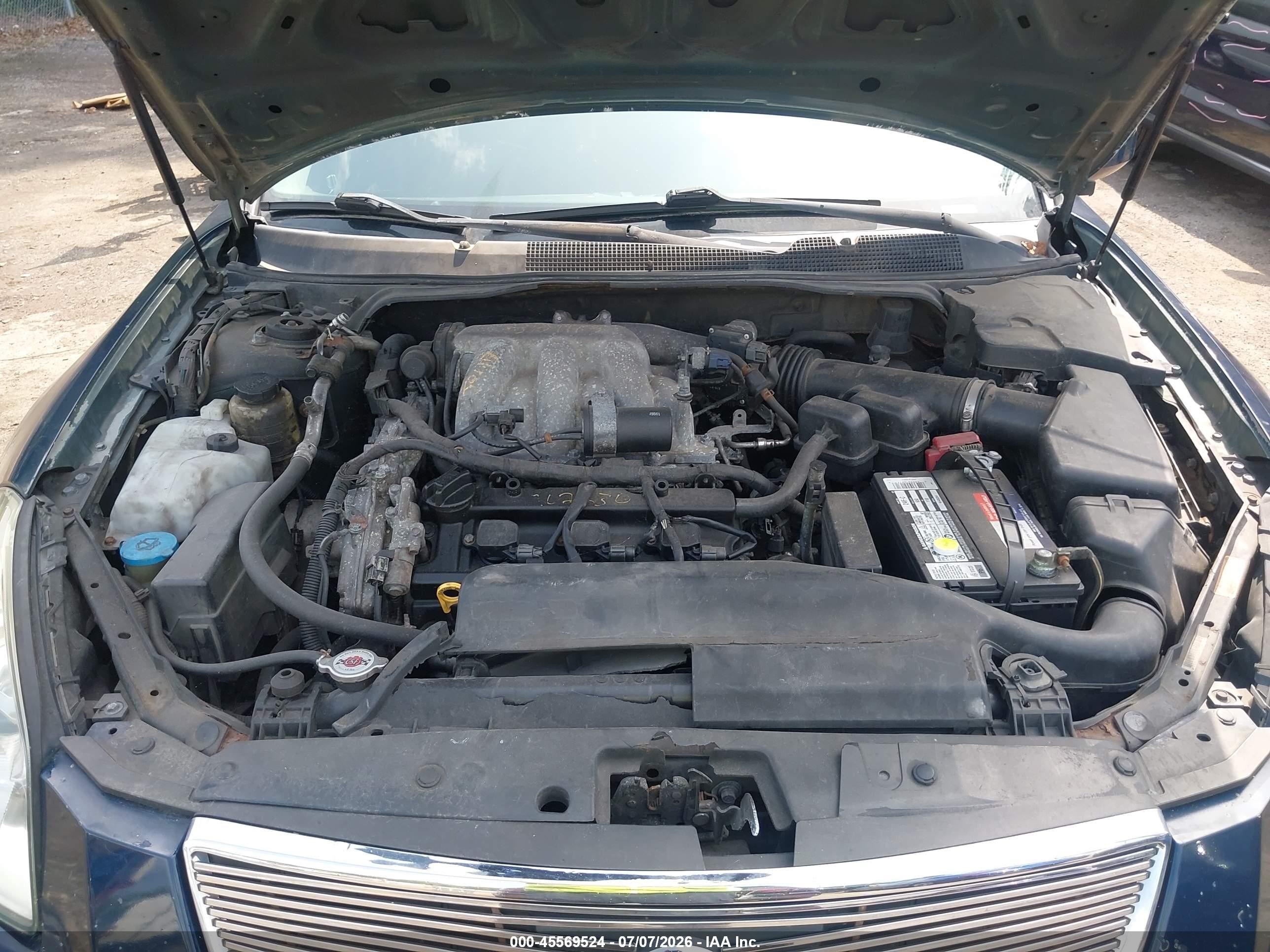2007 Nissan Maxima 3.5 Sl Blue vin: 1N4BA41EX7C828126