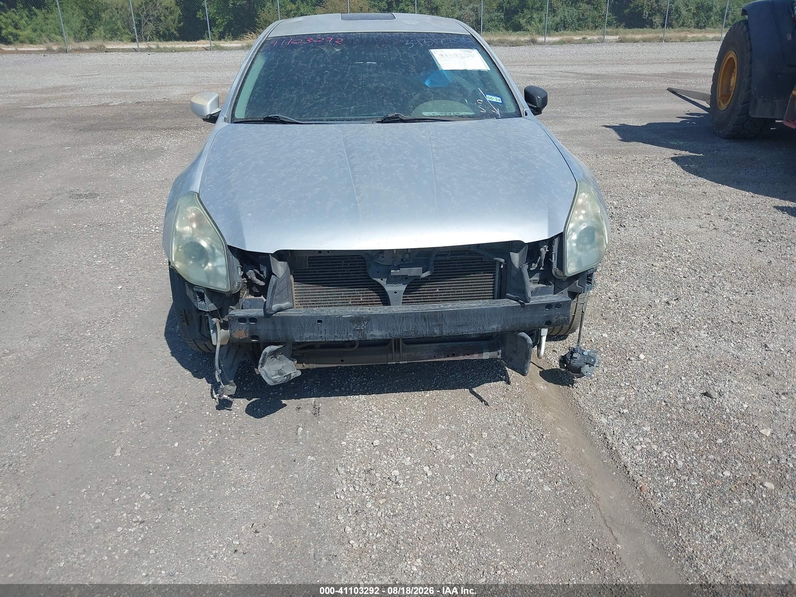2007 Nissan Maxima 3.5 Sl Silver vin: 1N4BA41EX7C845704