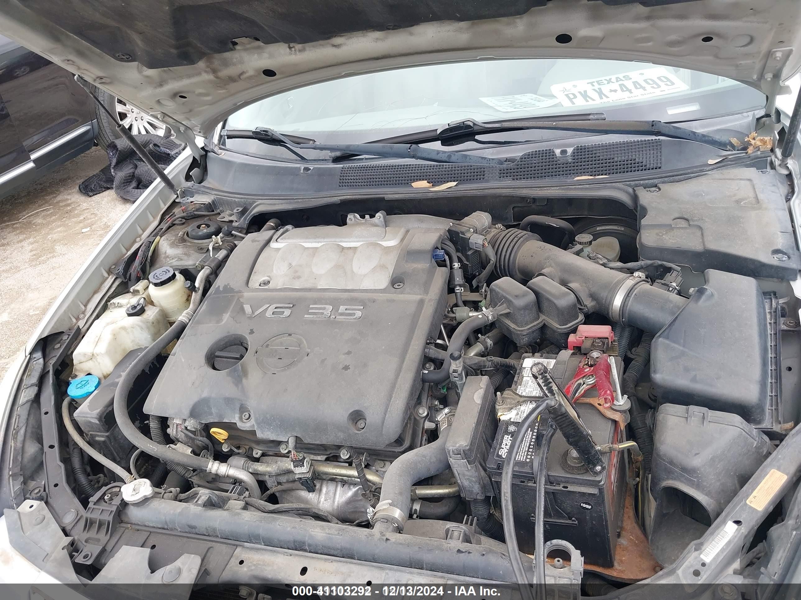 2007 Nissan Maxima 3.5 Sl Silver vin: 1N4BA41EX7C845704