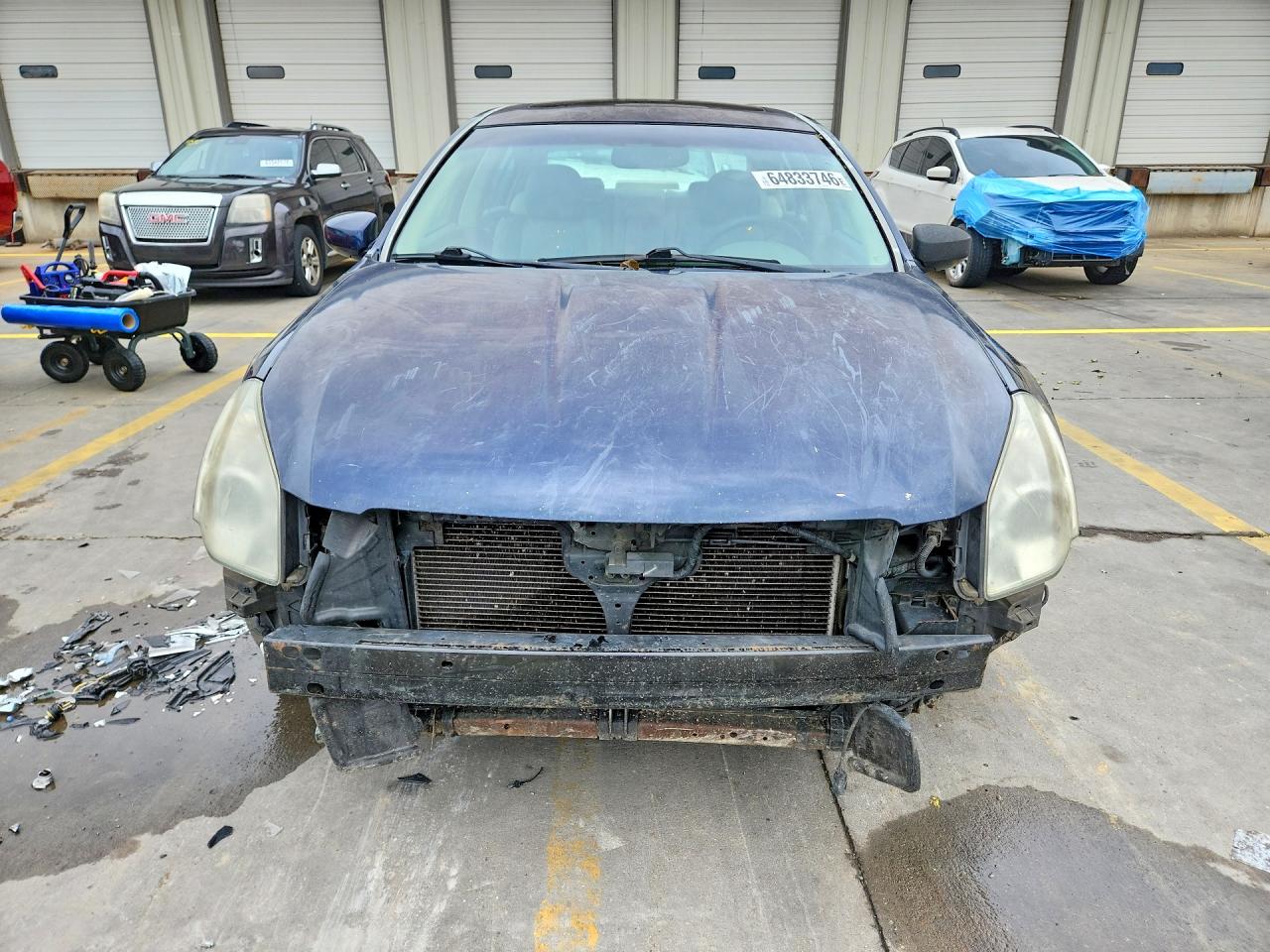 2007 Nissan Maxima 3.5 Se Blue vin: 1N4BA41EX7C848859