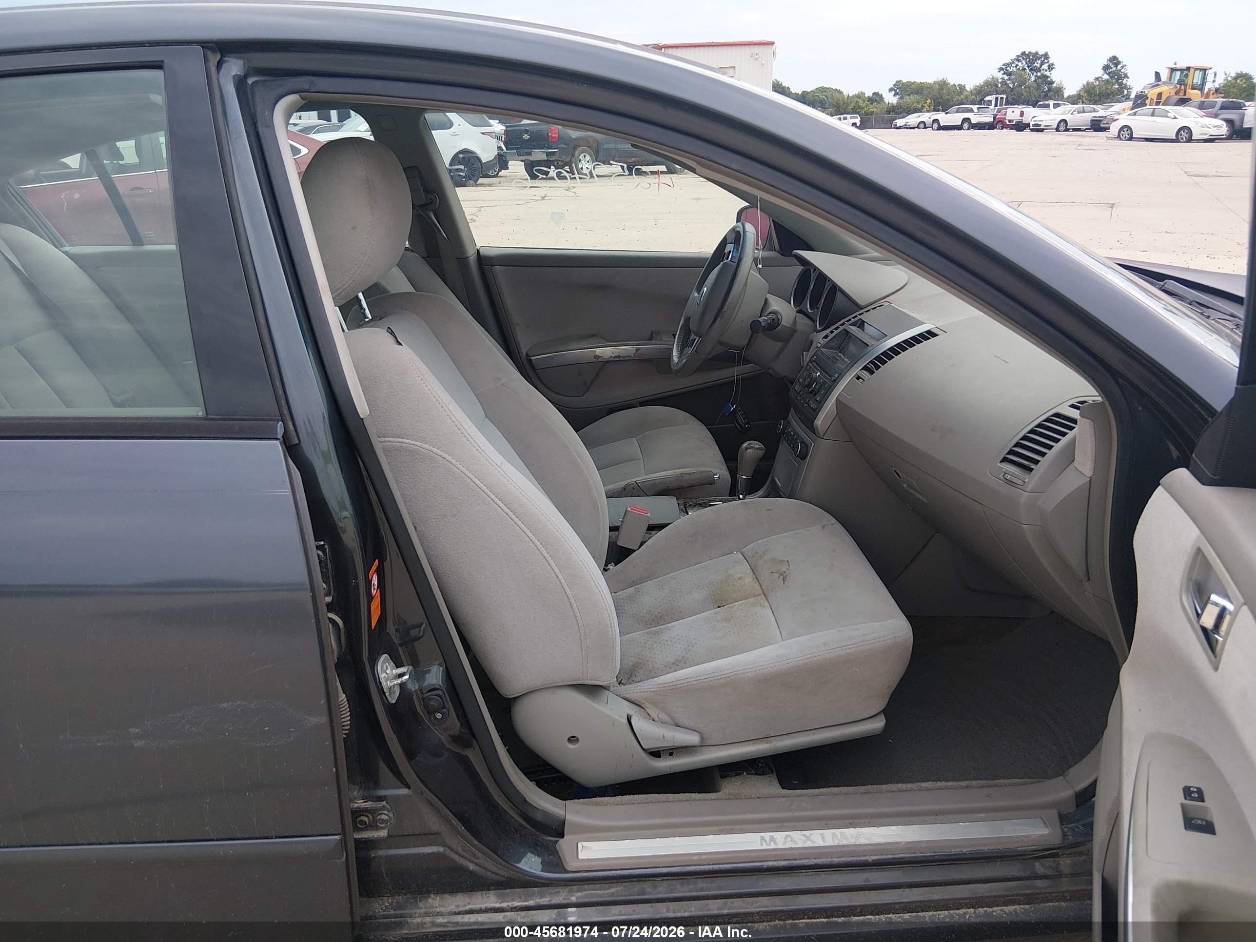 2007 Nissan Maxima 3.5 Se Синий vin: 1N4BA41EX7C851941