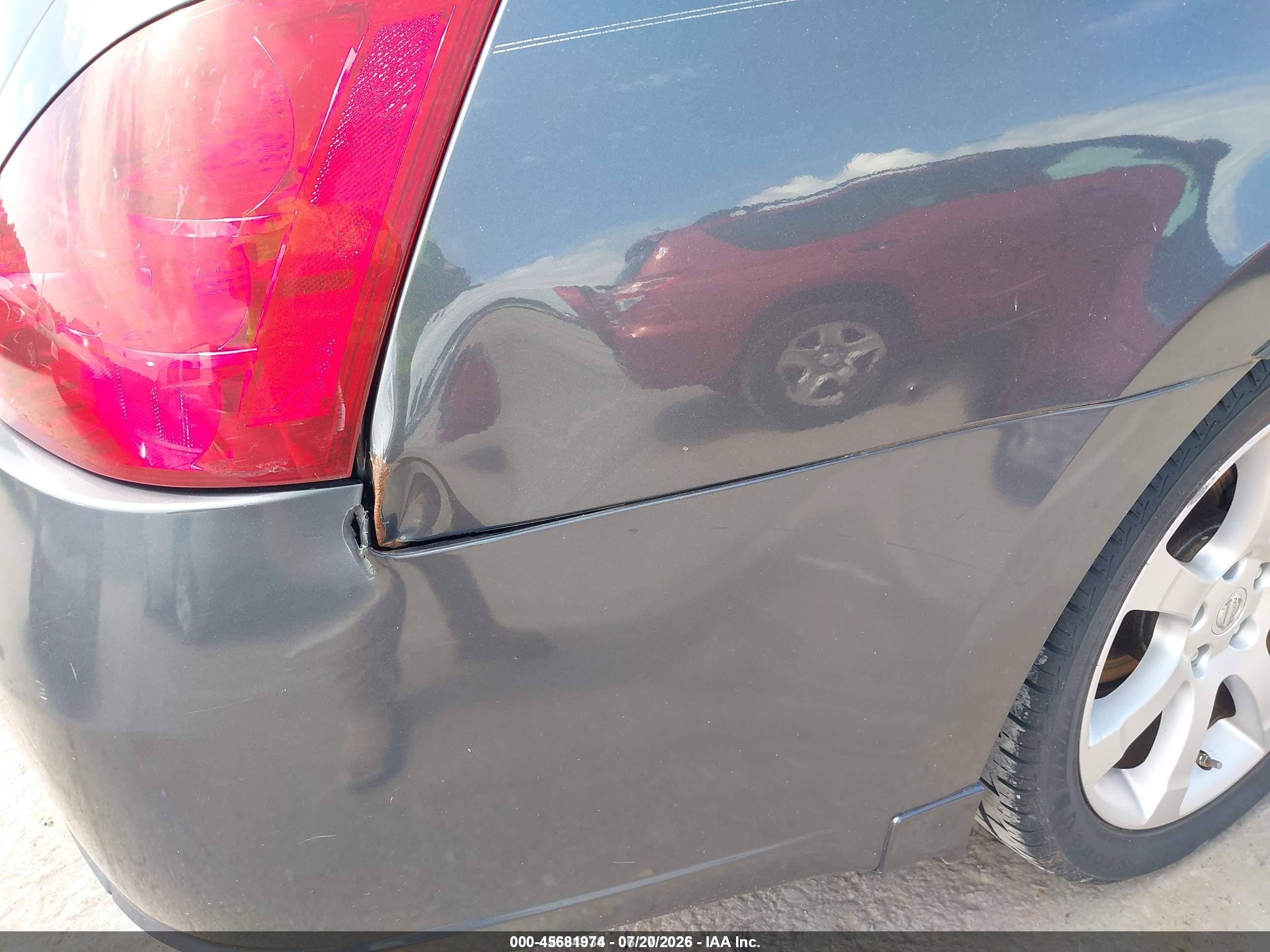 2007 Nissan Maxima 3.5 Se Синий vin: 1N4BA41EX7C851941