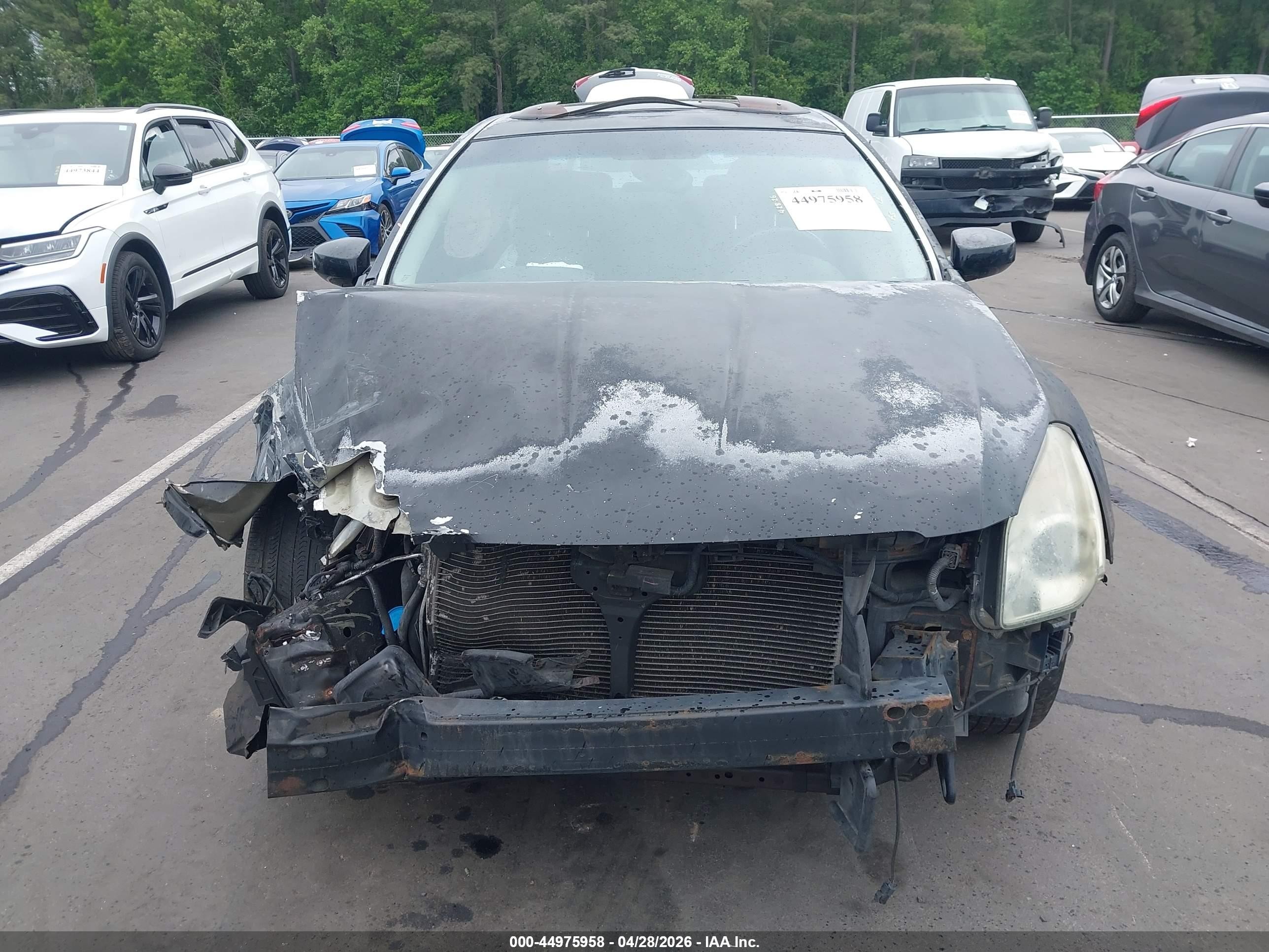 2007 Nissan Maxima 3.5 Sl Черный vin: 1N4BA41EX7C863331