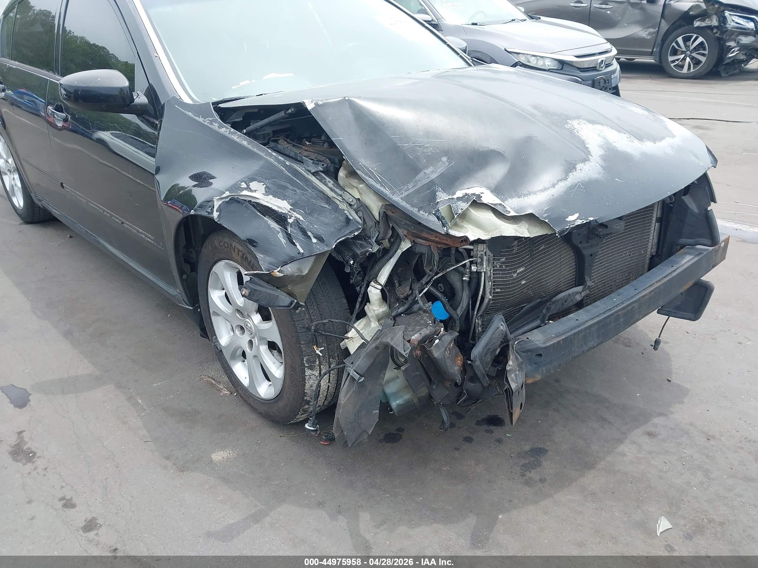 2007 Nissan Maxima 3.5 Sl Черный vin: 1N4BA41EX7C863331