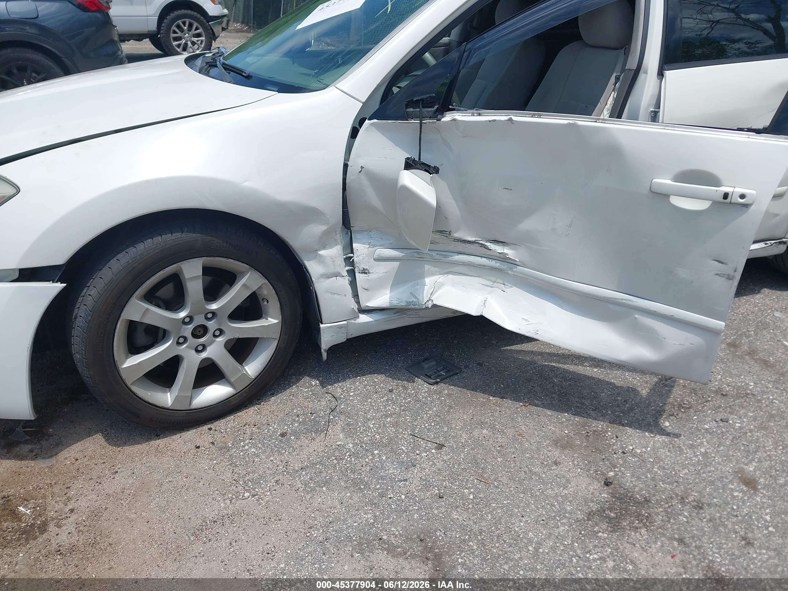 2008 Nissan Maxima 3.5 Se White vin: 1N4BA41EX8C803664