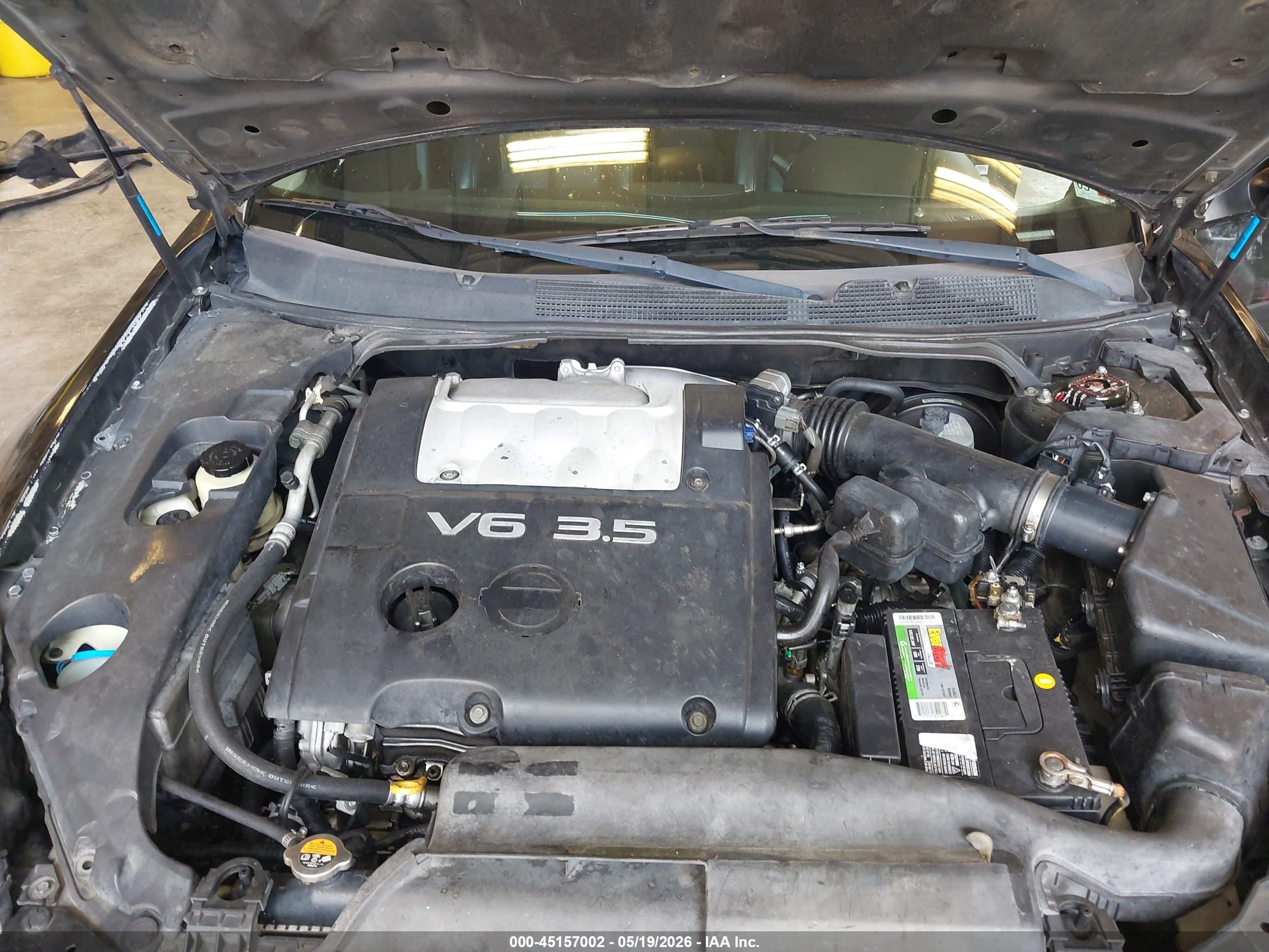 2008 Nissan Maxima 3.5 Sl Black vin: 1N4BA41EX8C803938