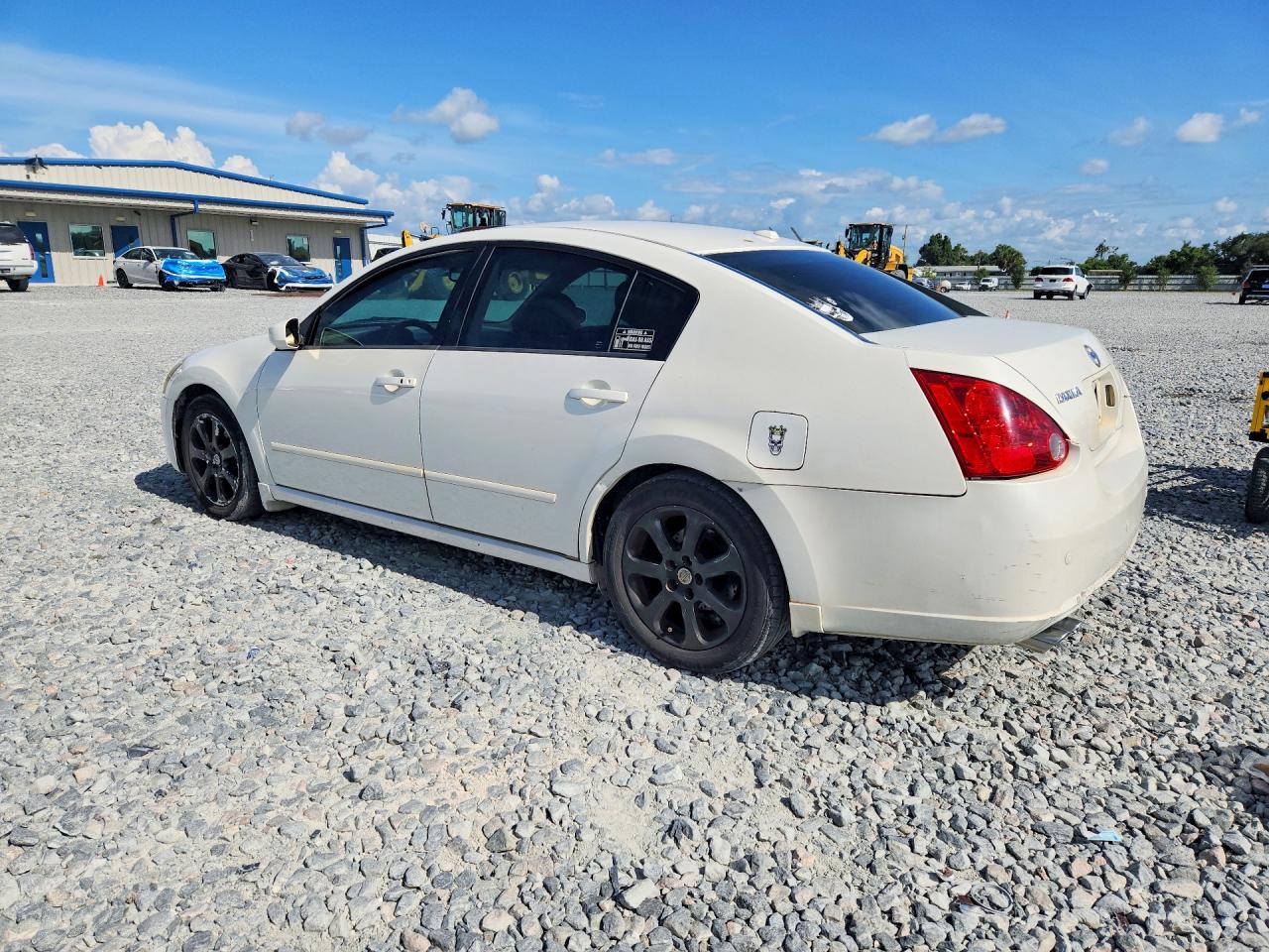 2008 Nissan Maxima 3.5 Se White vin: 1N4BA41EX8C804569