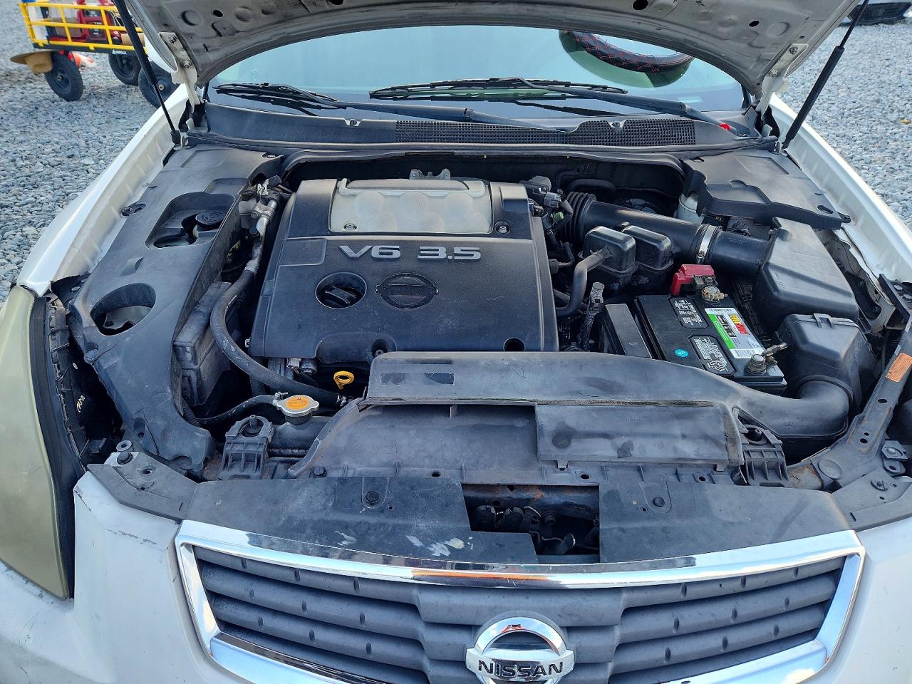 2008 Nissan Maxima 3.5 Se White vin: 1N4BA41EX8C804569