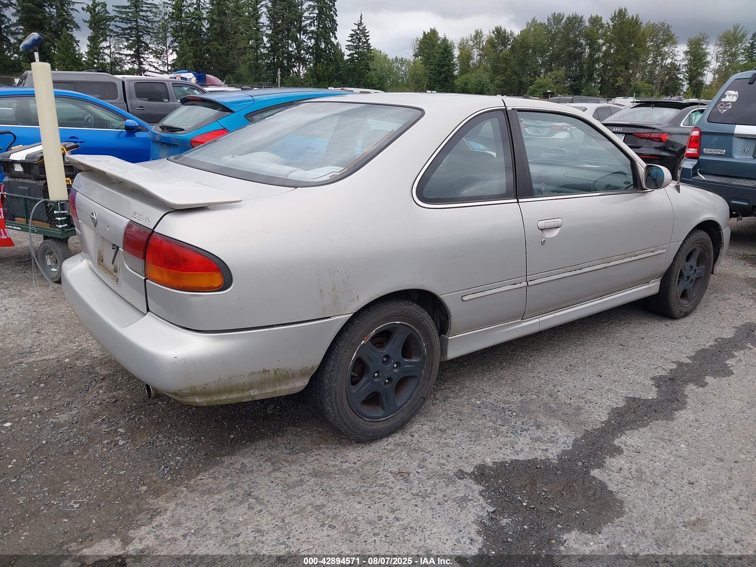 1996 Nissan 200sx Se-r Silver vin: 1N4BB42D5TC510699