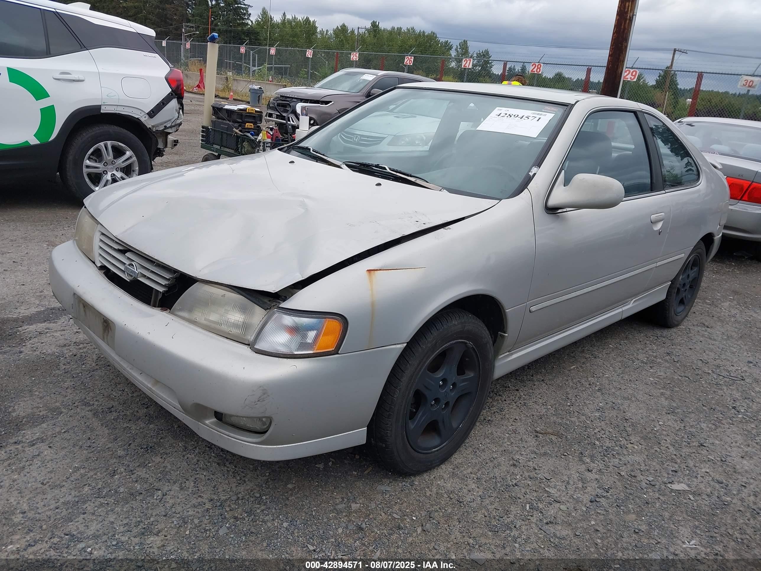1996 Nissan 200sx Se-r Silver vin: 1N4BB42D5TC510699
