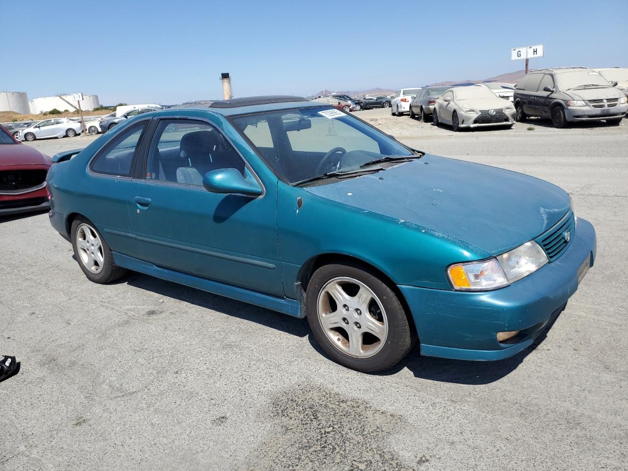 1996 Nissan 200sx Se-r Green vin: 1N4BB42D7TC510705