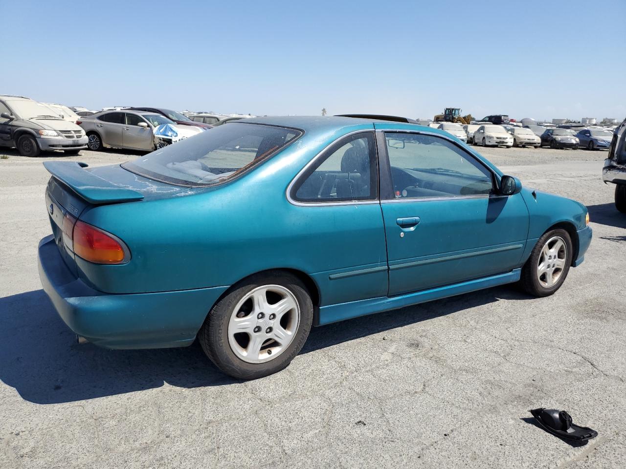 1996 Nissan 200sx Se-r Green vin: 1N4BB42D7TC510705