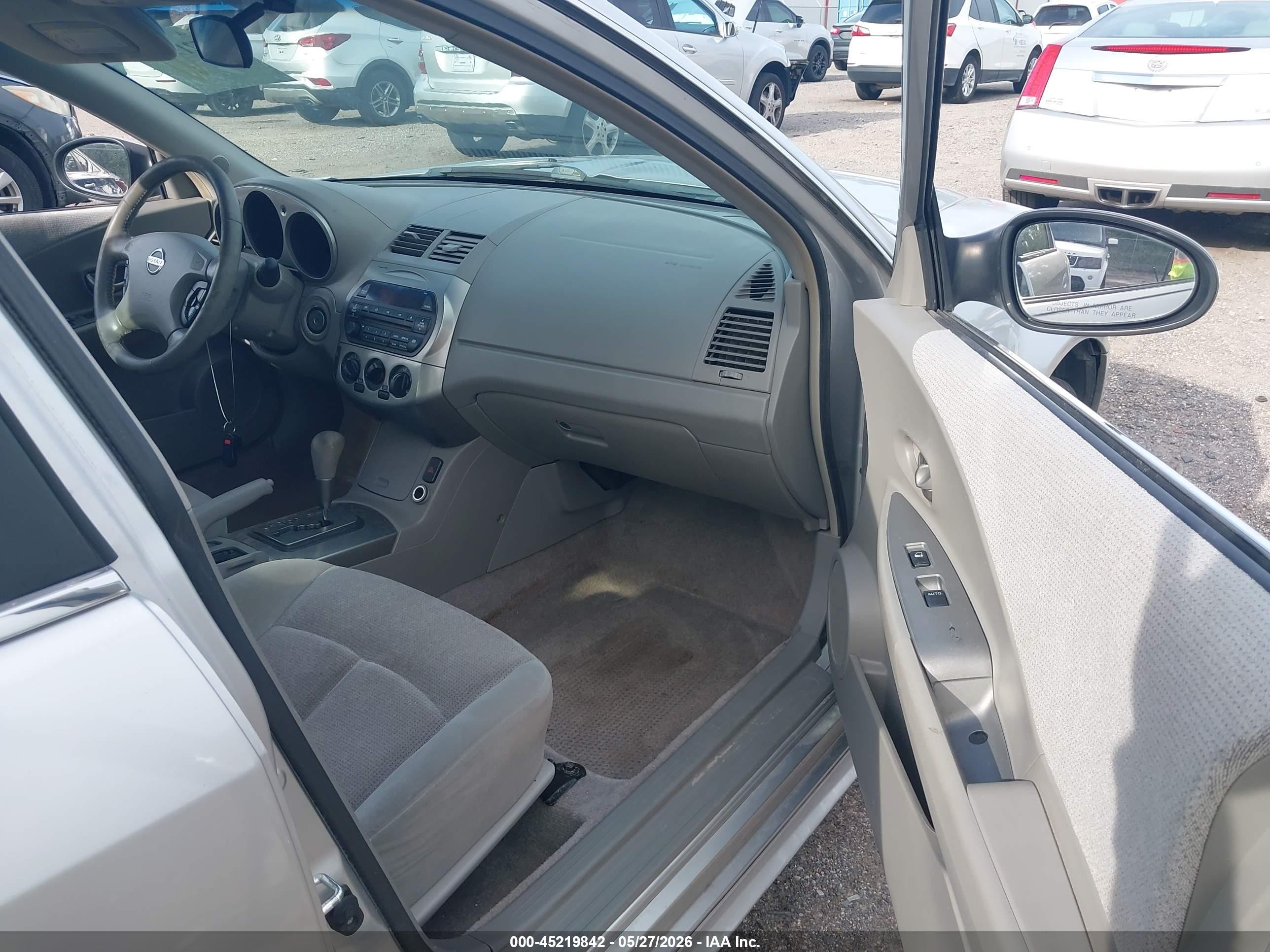 2003 Nissan Altima 3.5 Se Silver vin: 1N4BL11D13C185496