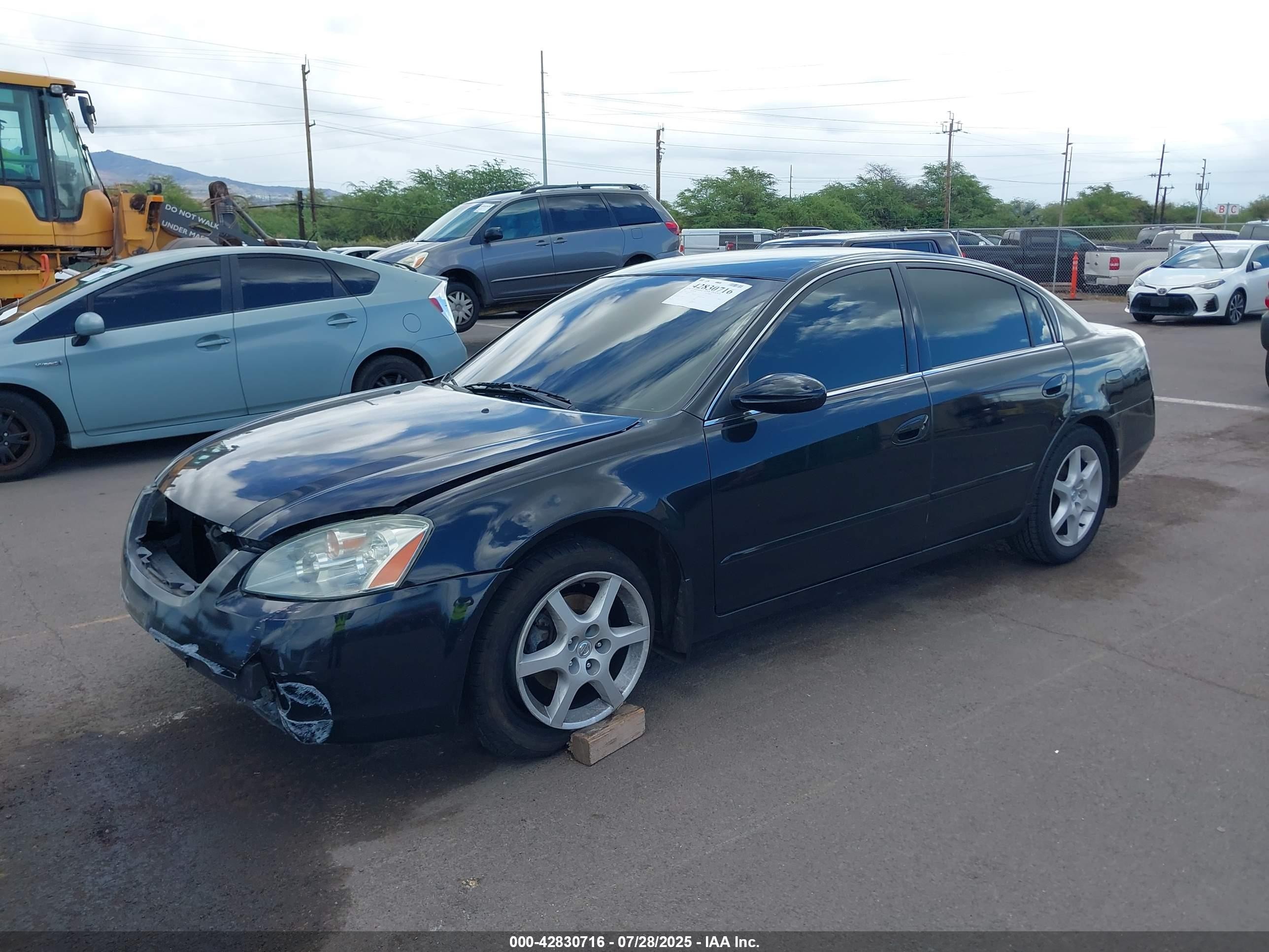 2003 Nissan Altima 3.5 Se Черный vin: 1N4BL11D13C317852