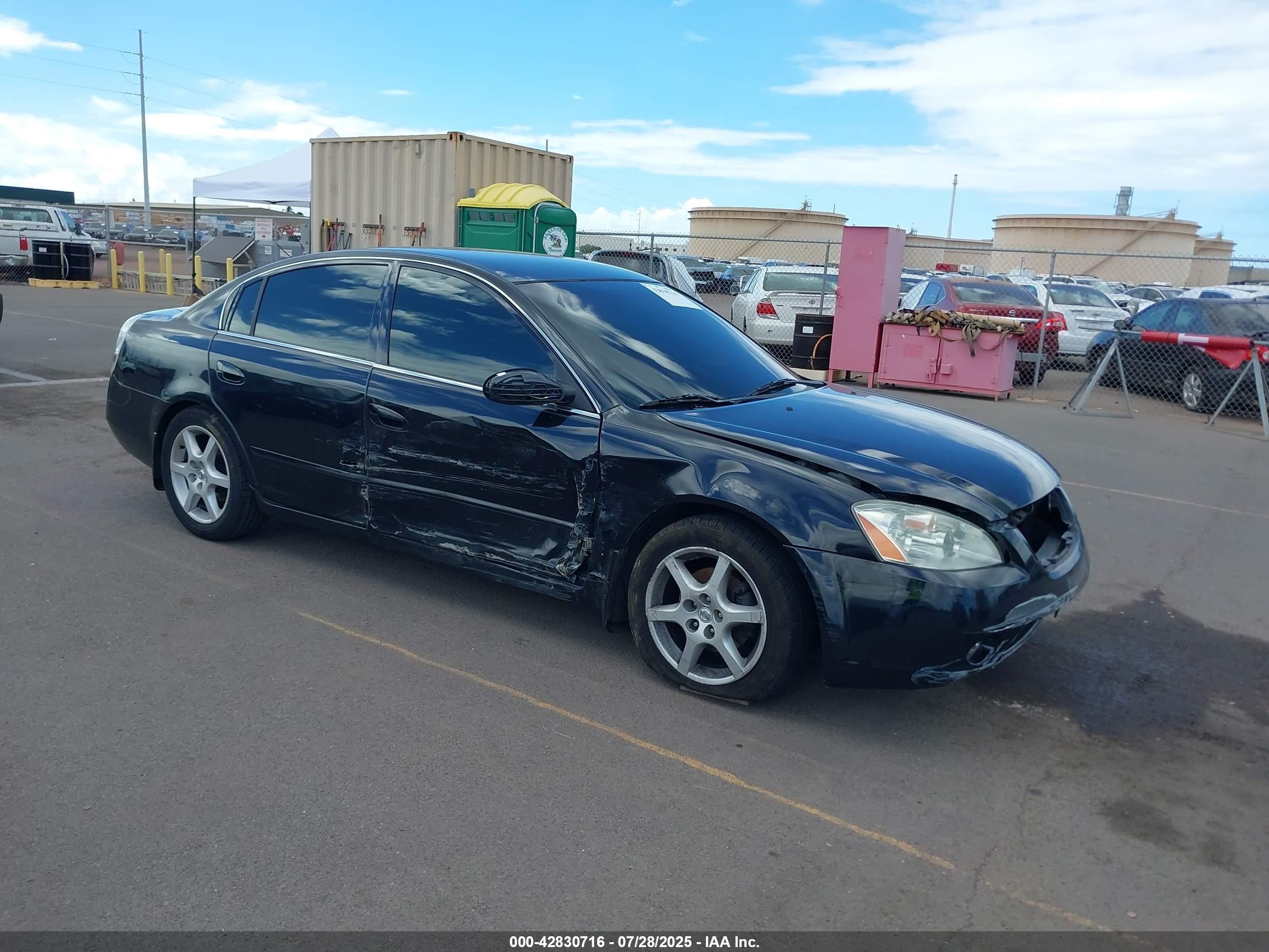 2003 Nissan Altima 3.5 Se Черный vin: 1N4BL11D13C317852
