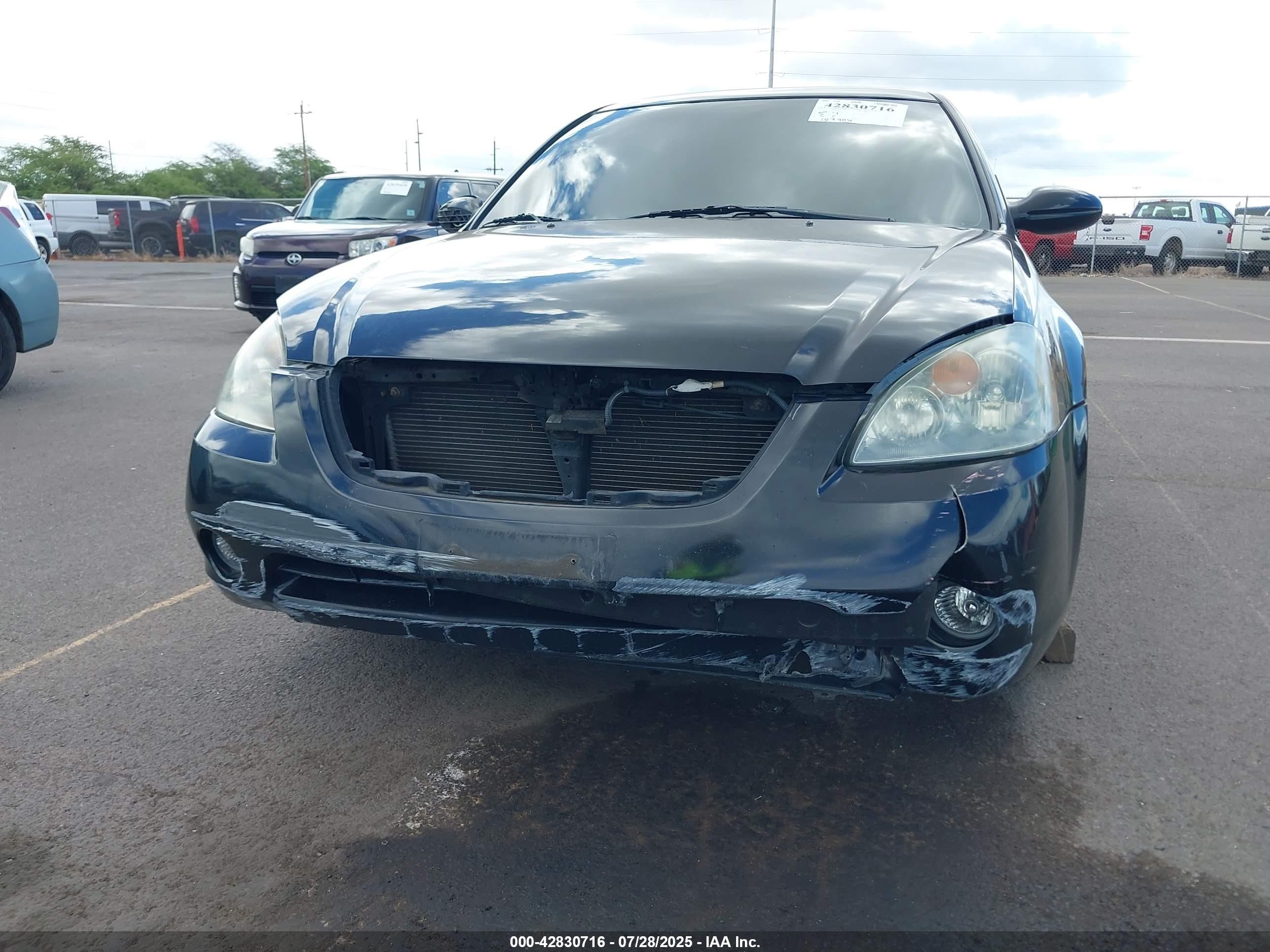 2003 Nissan Altima 3.5 Se Черный vin: 1N4BL11D13C317852