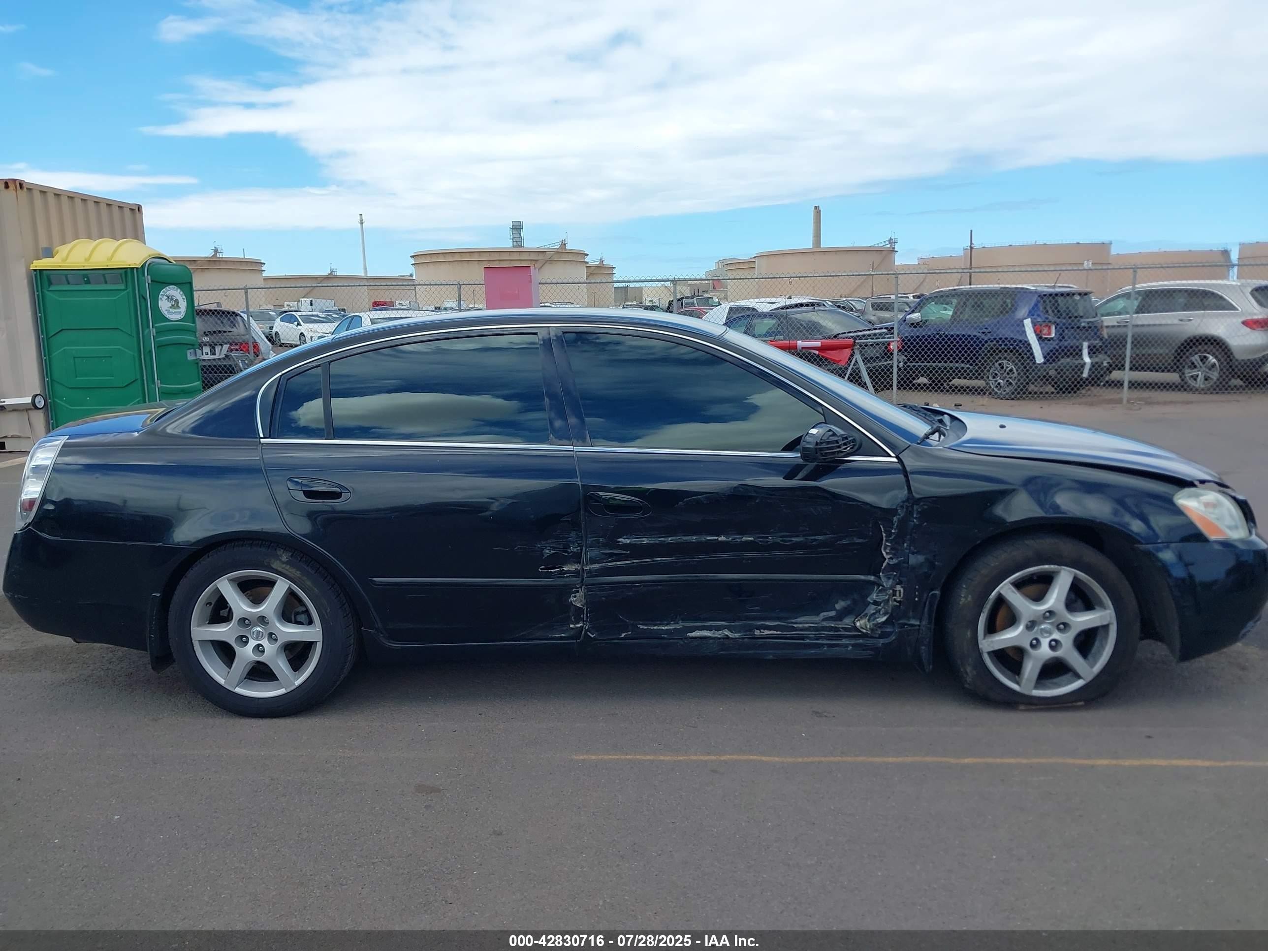 2003 Nissan Altima 3.5 Se Черный vin: 1N4BL11D13C317852