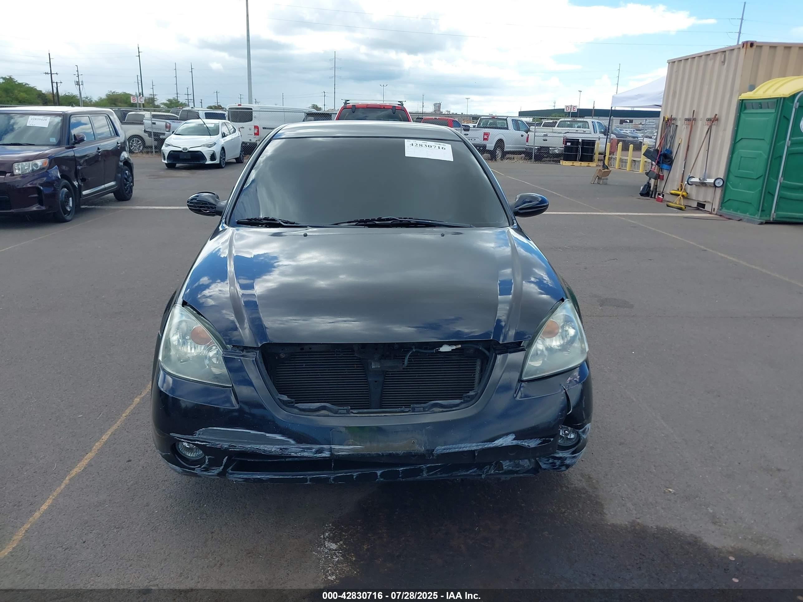 2003 Nissan Altima 3.5 Se Черный vin: 1N4BL11D13C317852