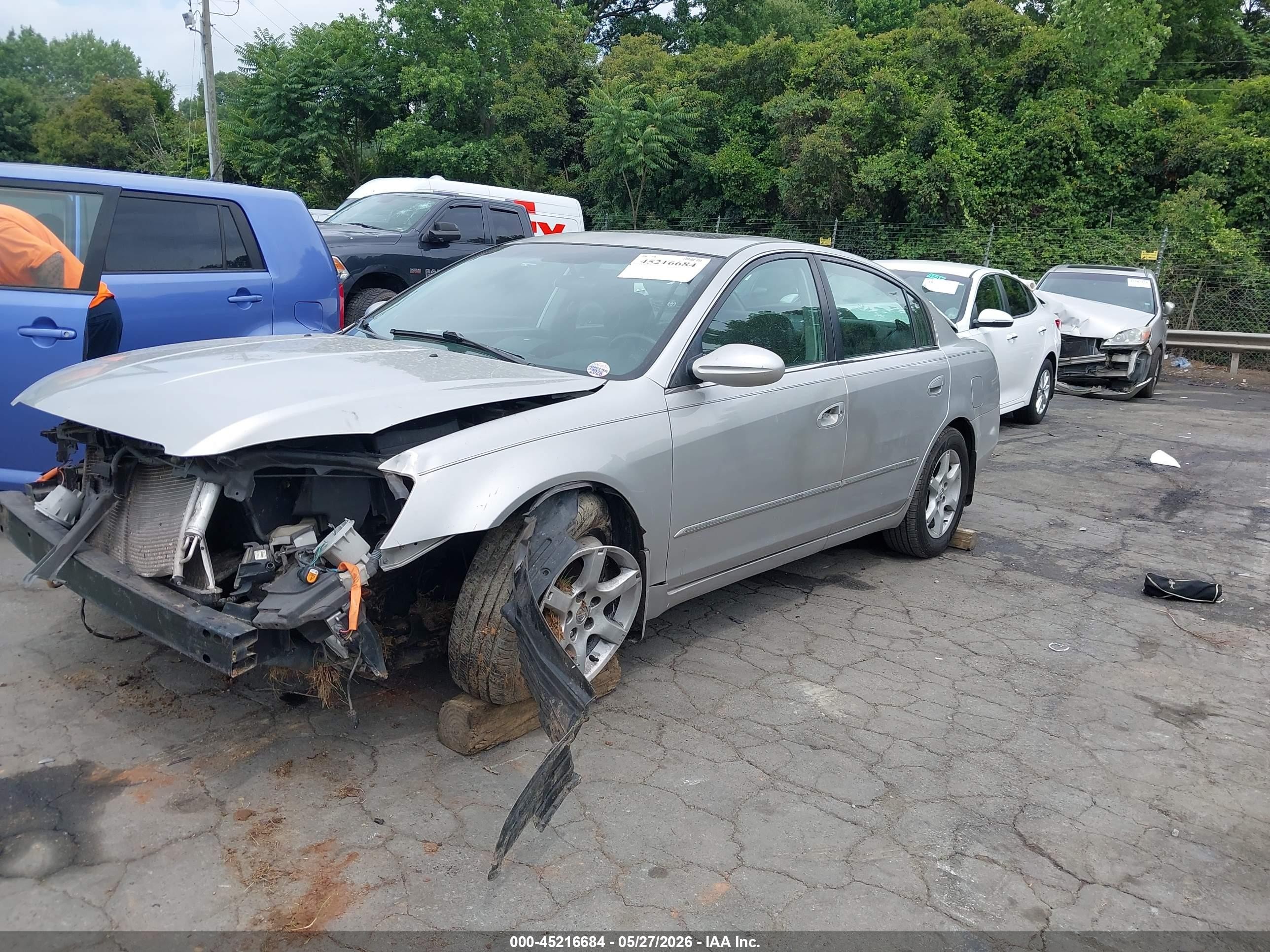 2005 Nissan Altima 3.5 Sl Gray vin: 1N4BL11D15C383952