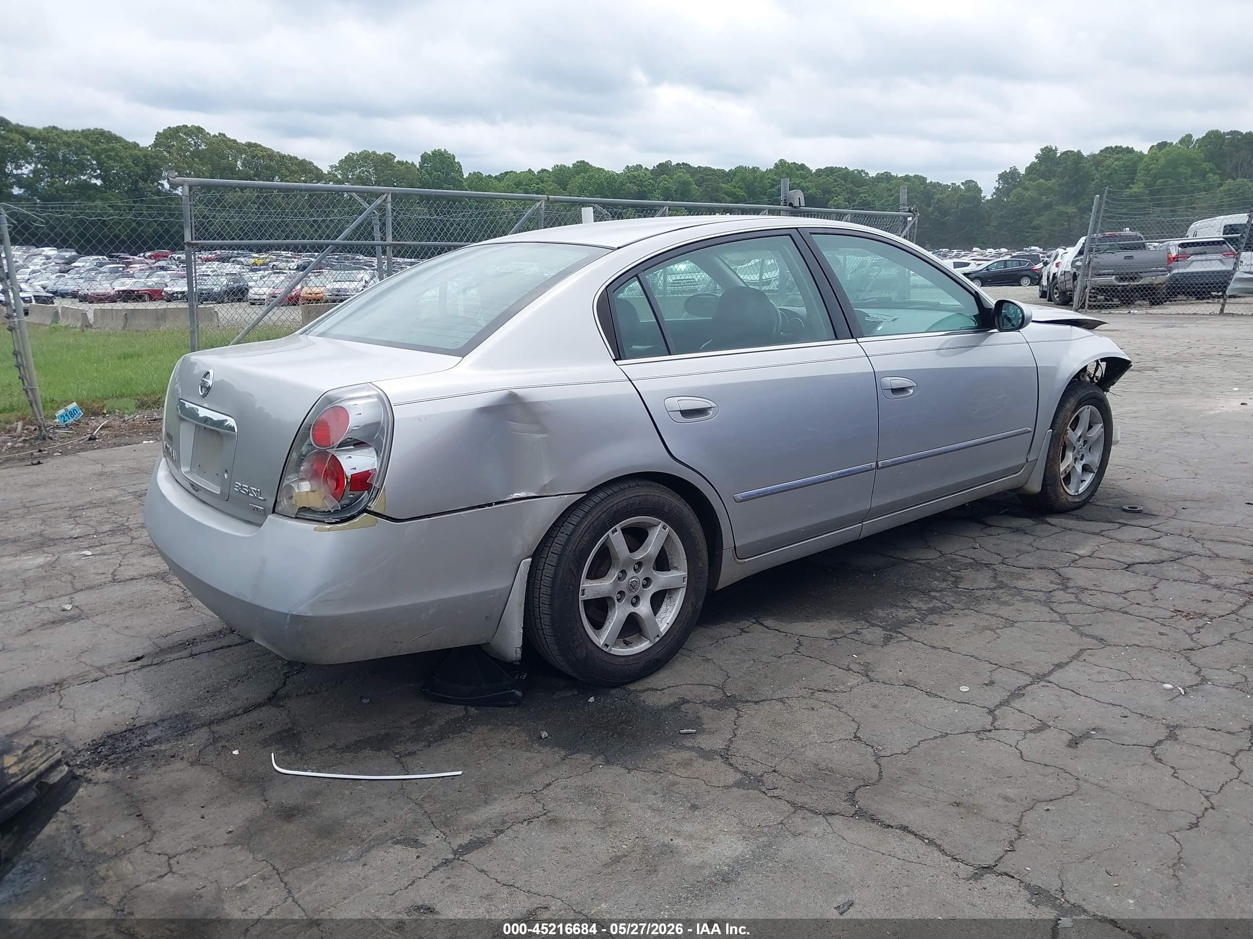 2005 Nissan Altima 3.5 Sl Gray vin: 1N4BL11D15C383952
