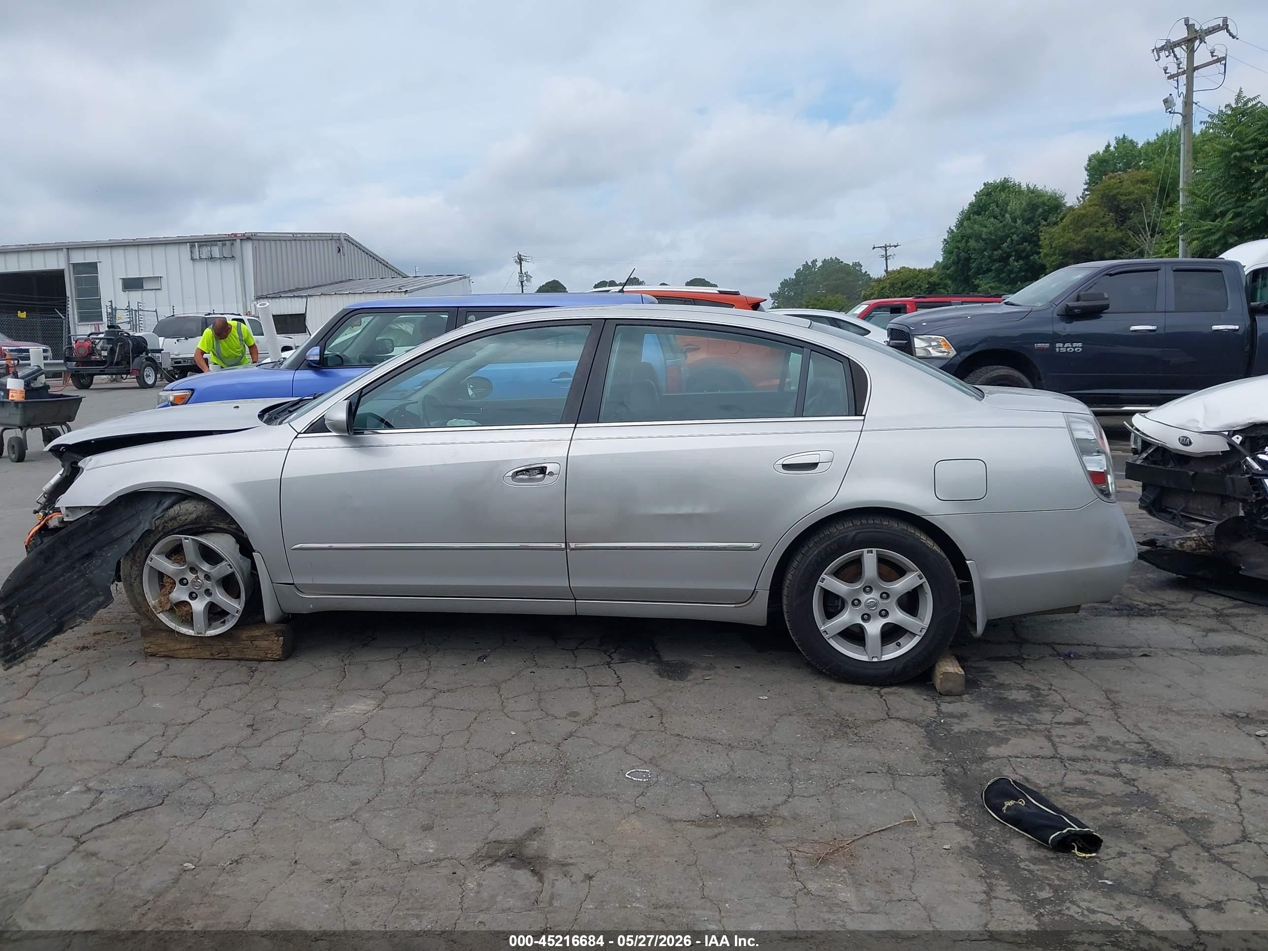 2005 Nissan Altima 3.5 Sl Gray vin: 1N4BL11D15C383952