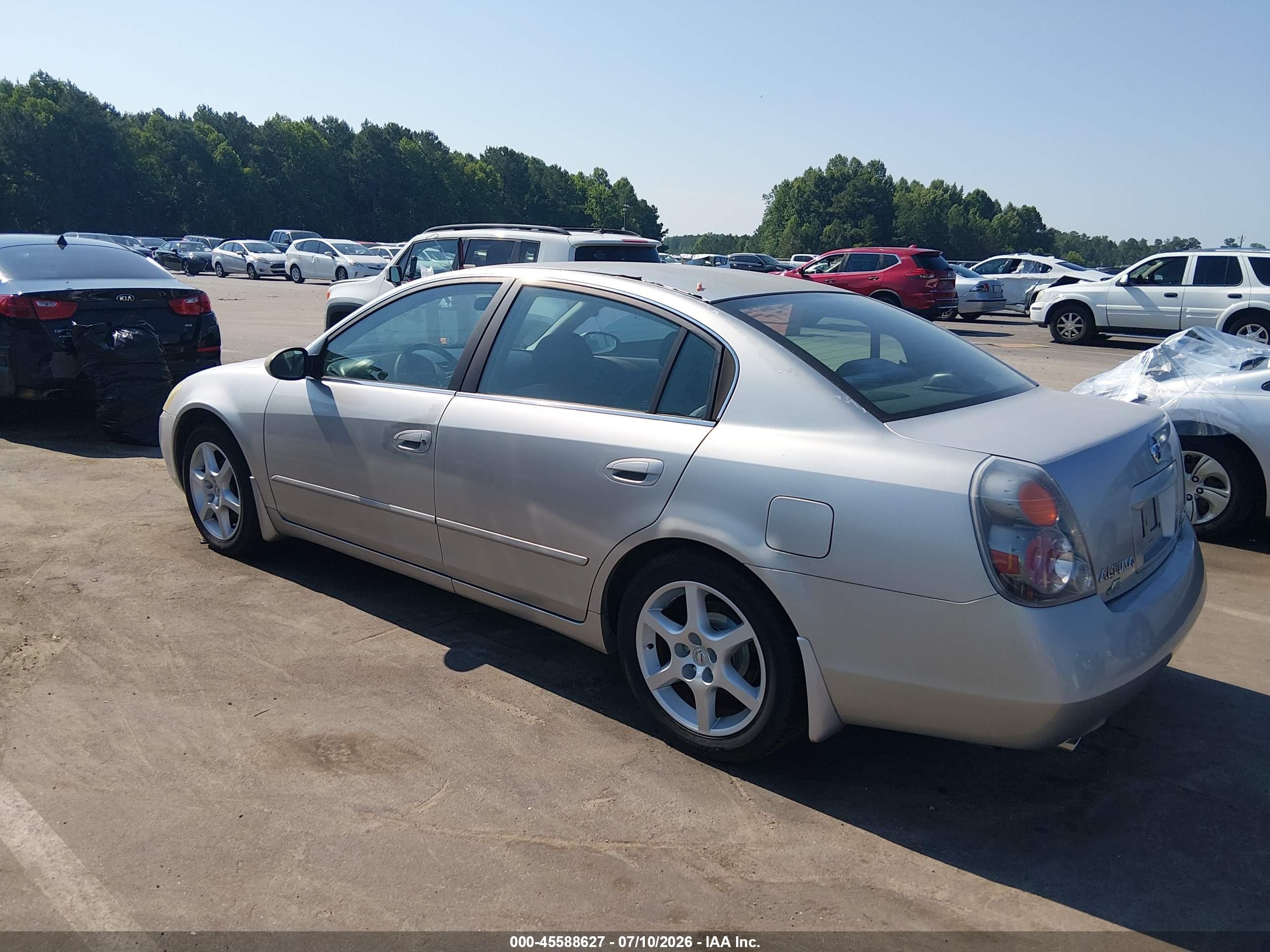 2002 Nissan Altima 3.5 Se Серебряный vin: 1N4BL11D22C126620
