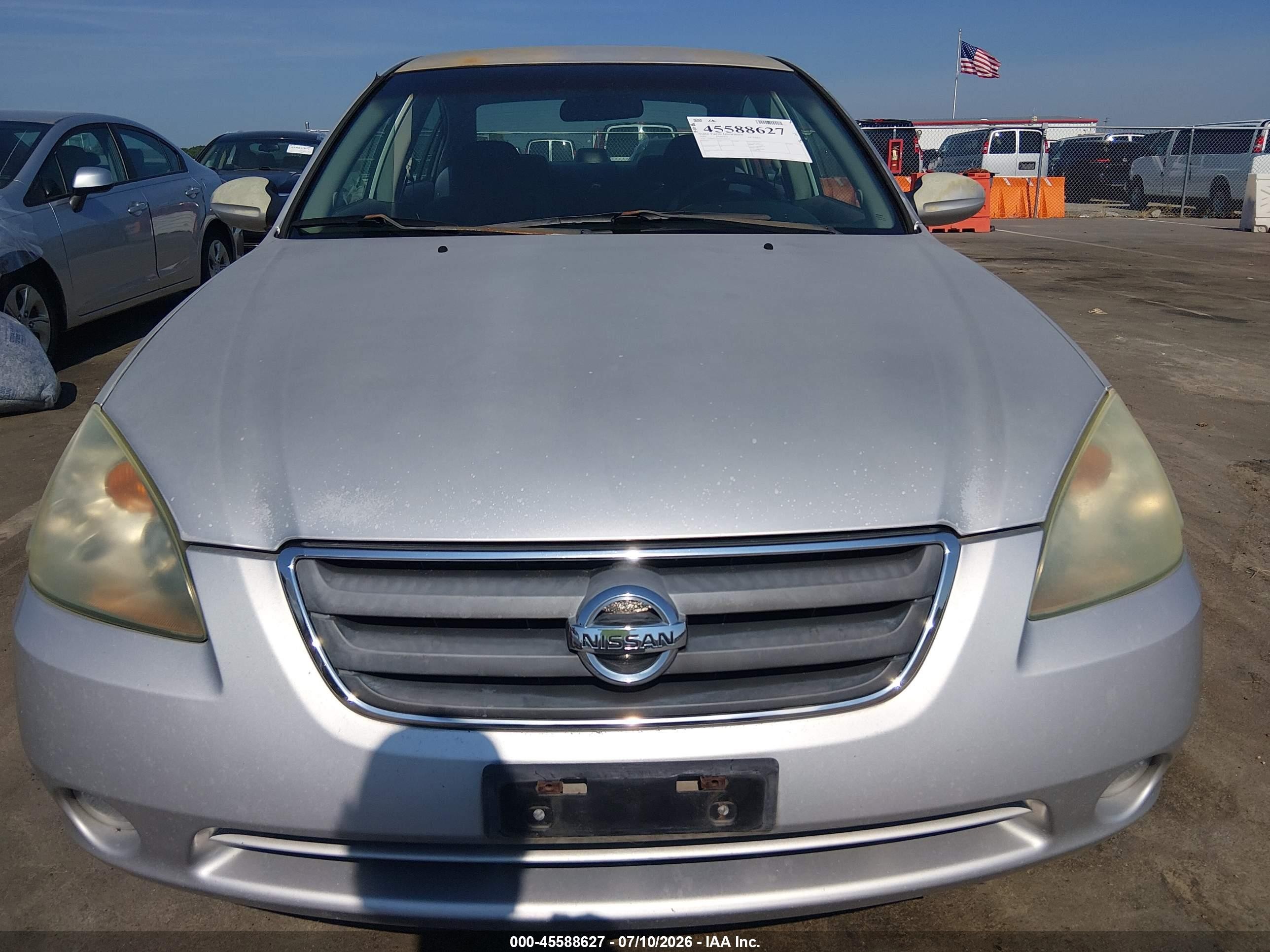 2002 Nissan Altima 3.5 Se Серебряный vin: 1N4BL11D22C126620