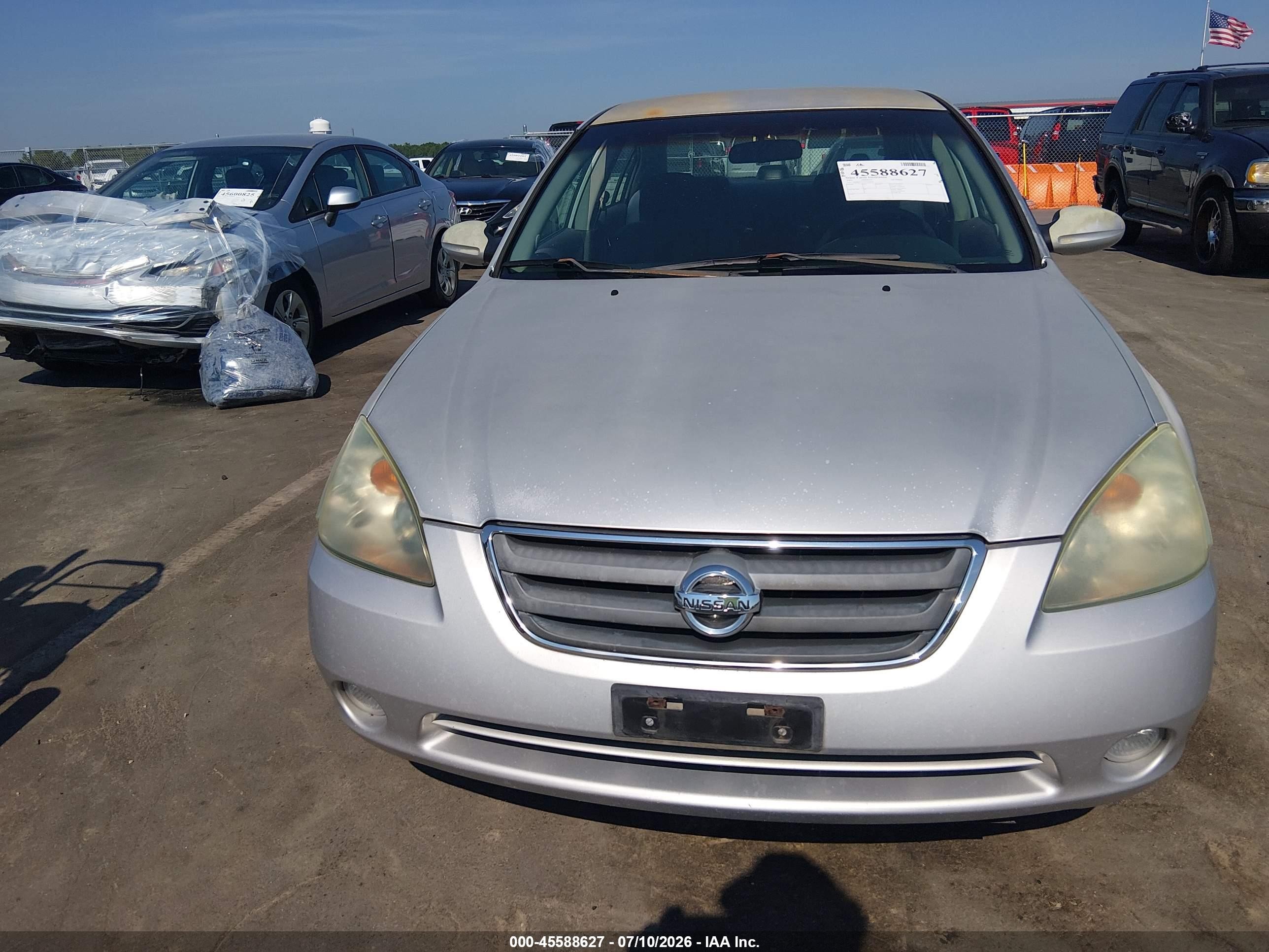 2002 Nissan Altima 3.5 Se Серебряный vin: 1N4BL11D22C126620