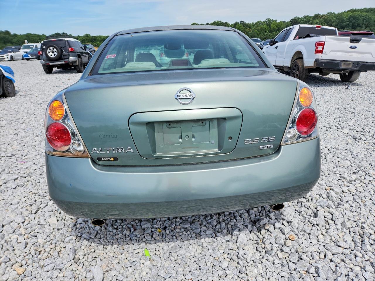 2004 Nissan Altima Se Green vin: 1N4BL11D24C143260