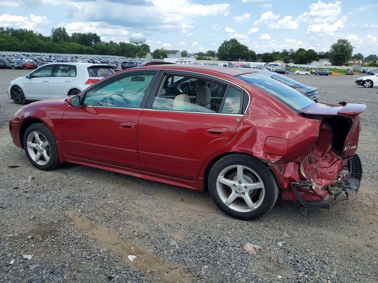 2005 Nissan Altima 3.5 Se Maroon vin: 1N4BL11D25C331763