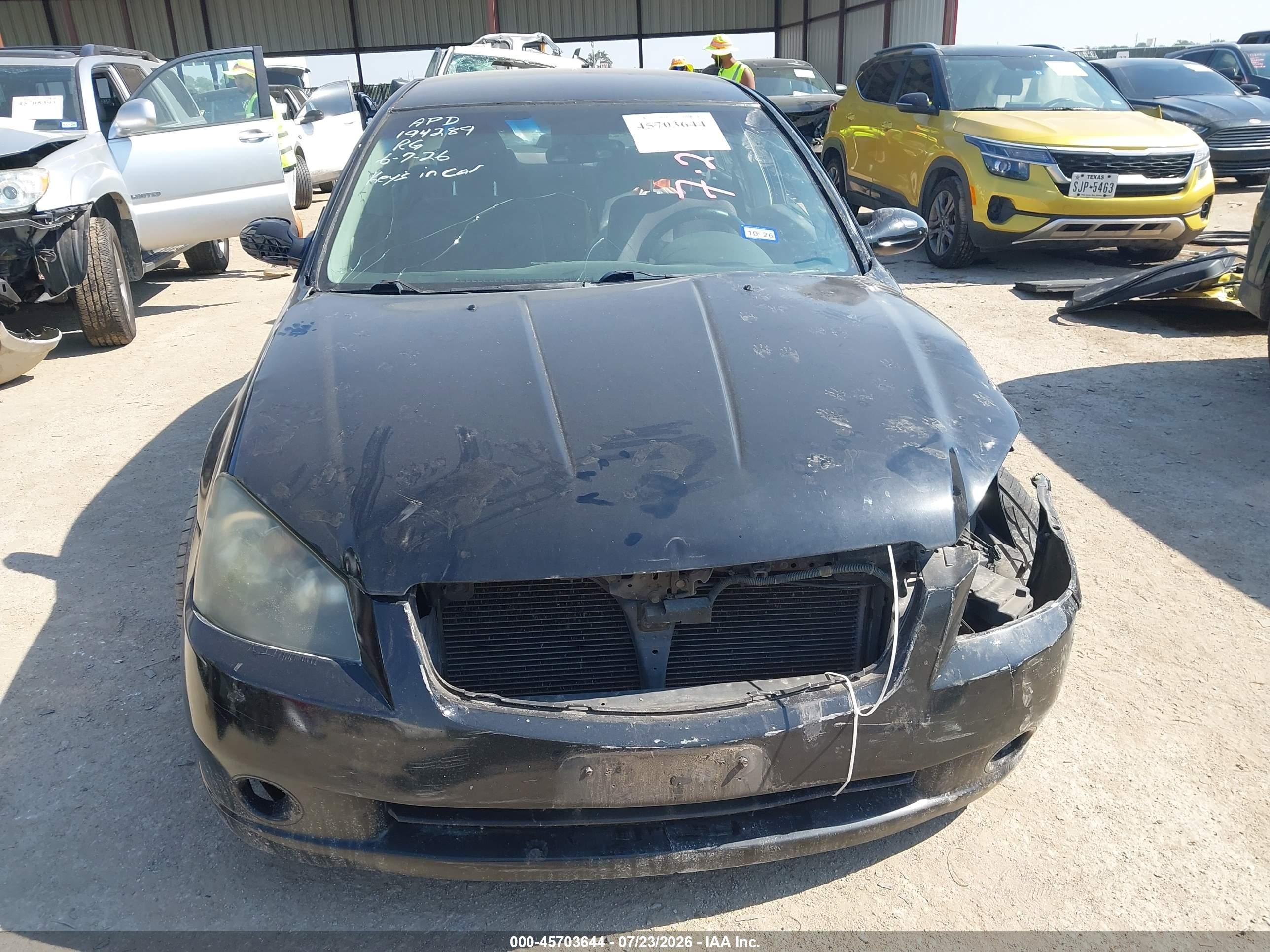 2006 Nissan Altima 3.5 Se Black vin: 1N4BL11D26C132388