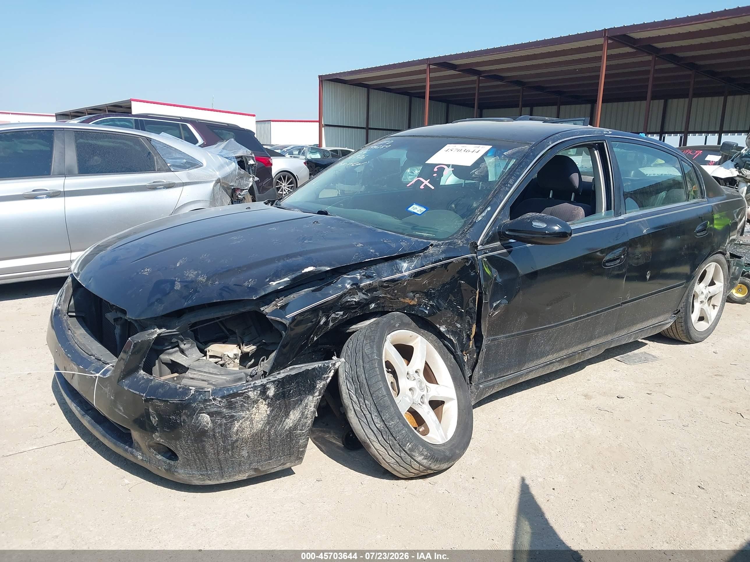 2006 Nissan Altima 3.5 Se Black vin: 1N4BL11D26C132388