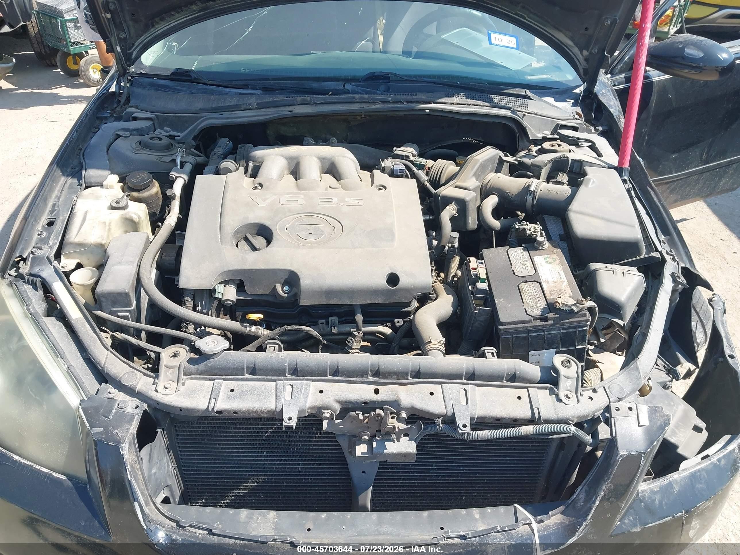 2006 Nissan Altima 3.5 Se Black vin: 1N4BL11D26C132388