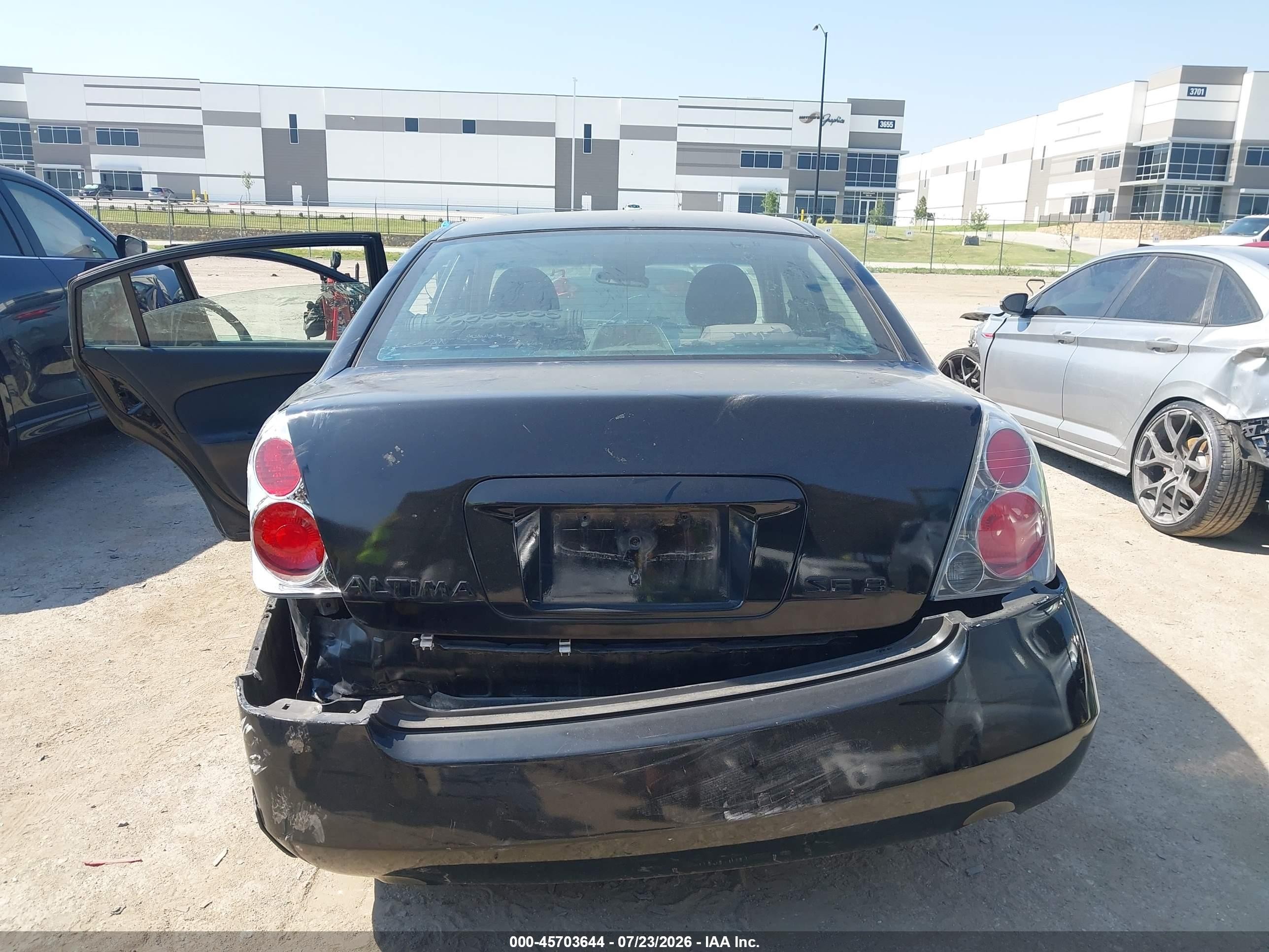 2006 Nissan Altima 3.5 Se Black vin: 1N4BL11D26C132388