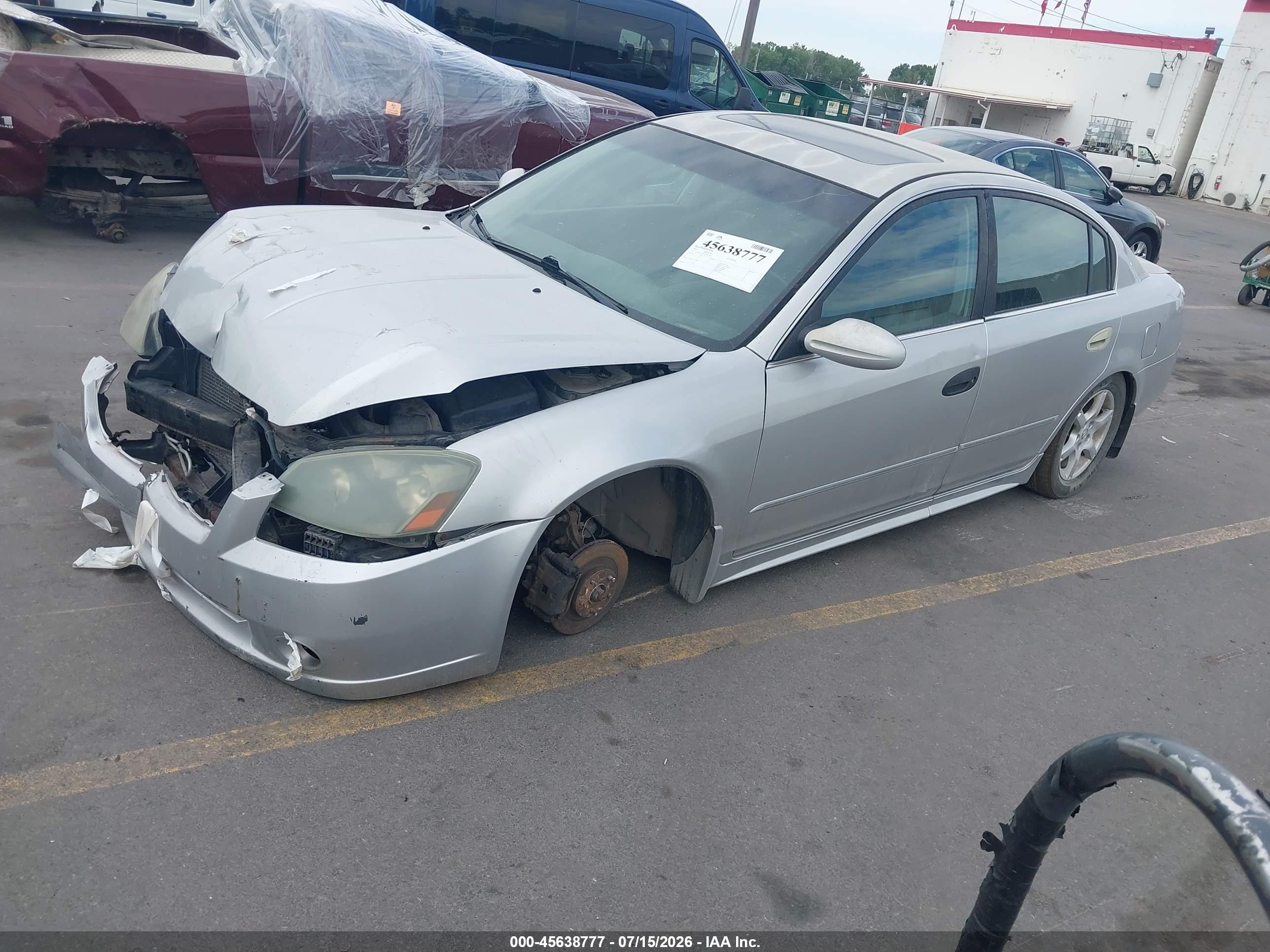 2005 Nissan Altima 3.5 Sl Silver vin: 1N4BL11D35N402764